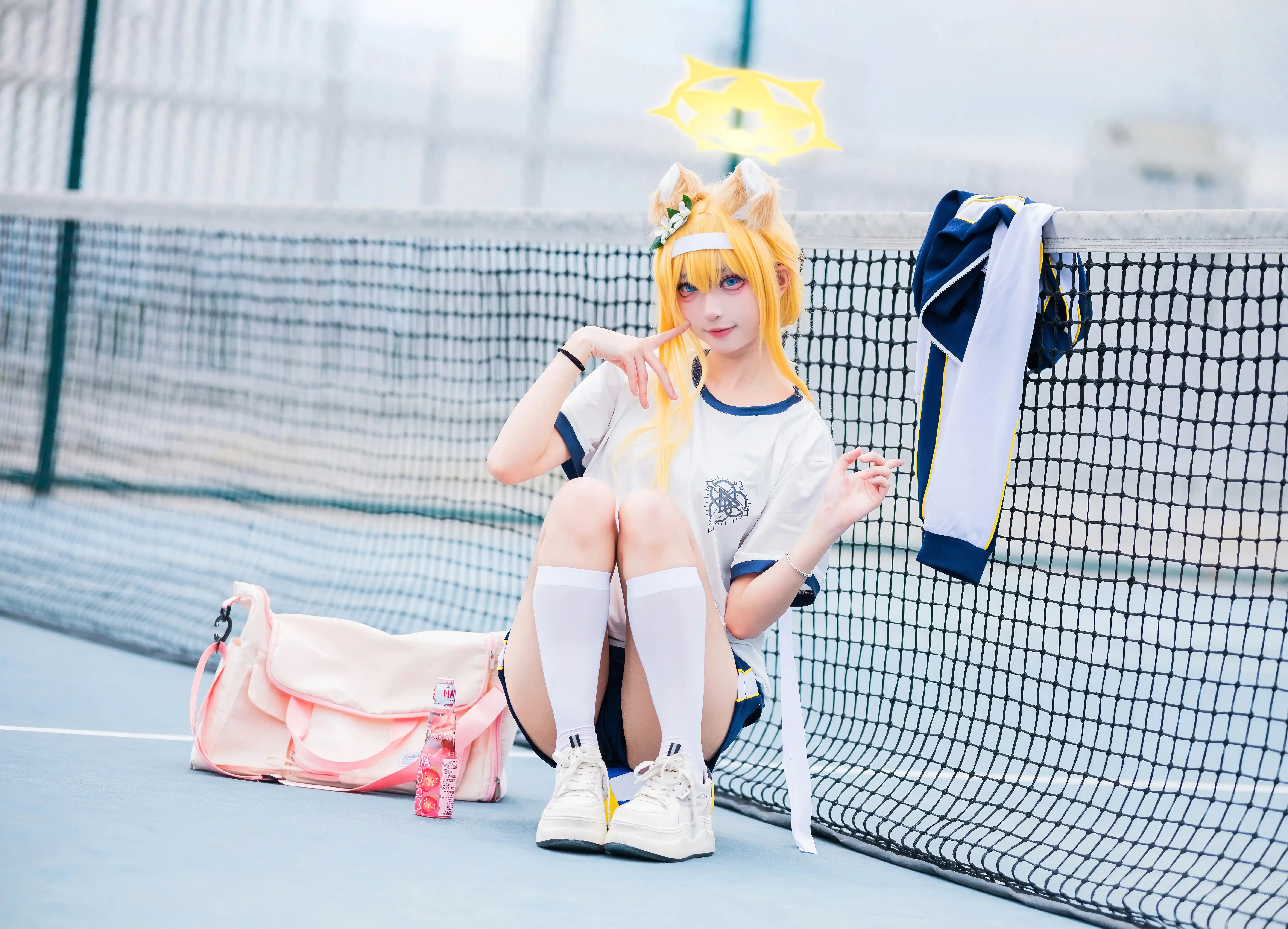 [COSplay]蔚蓝档案 伊落玛丽 体操服-二次元COS分享次元吧