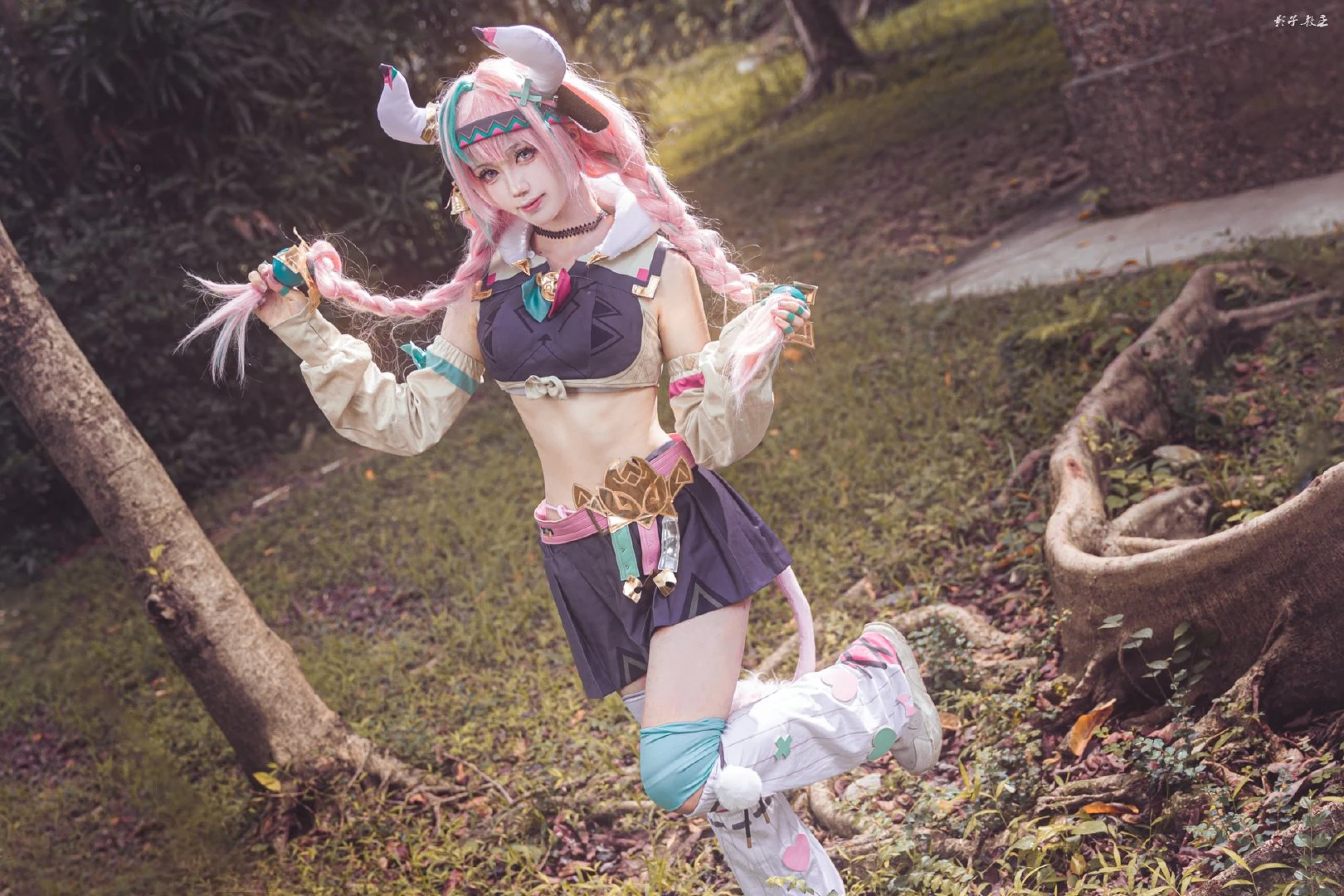 图片[4]-二次元COS分享[COSplay]力气这种东西，不经常用出来的话，就会从身体里逃走哦！…要不要和我一起练习？-二次元COS分享次元吧