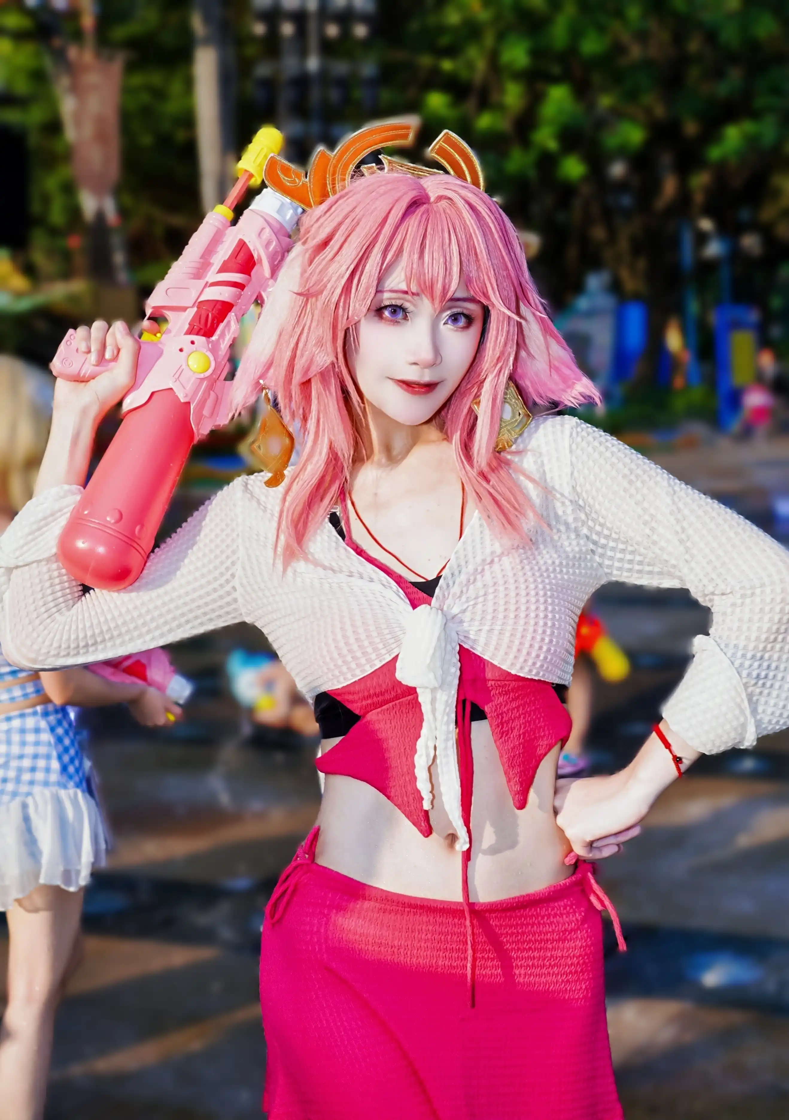 图片[3]-二次元COS分享[COSplay]可不要把我狐狸毛弄湿了～-二次元COS分享次元吧