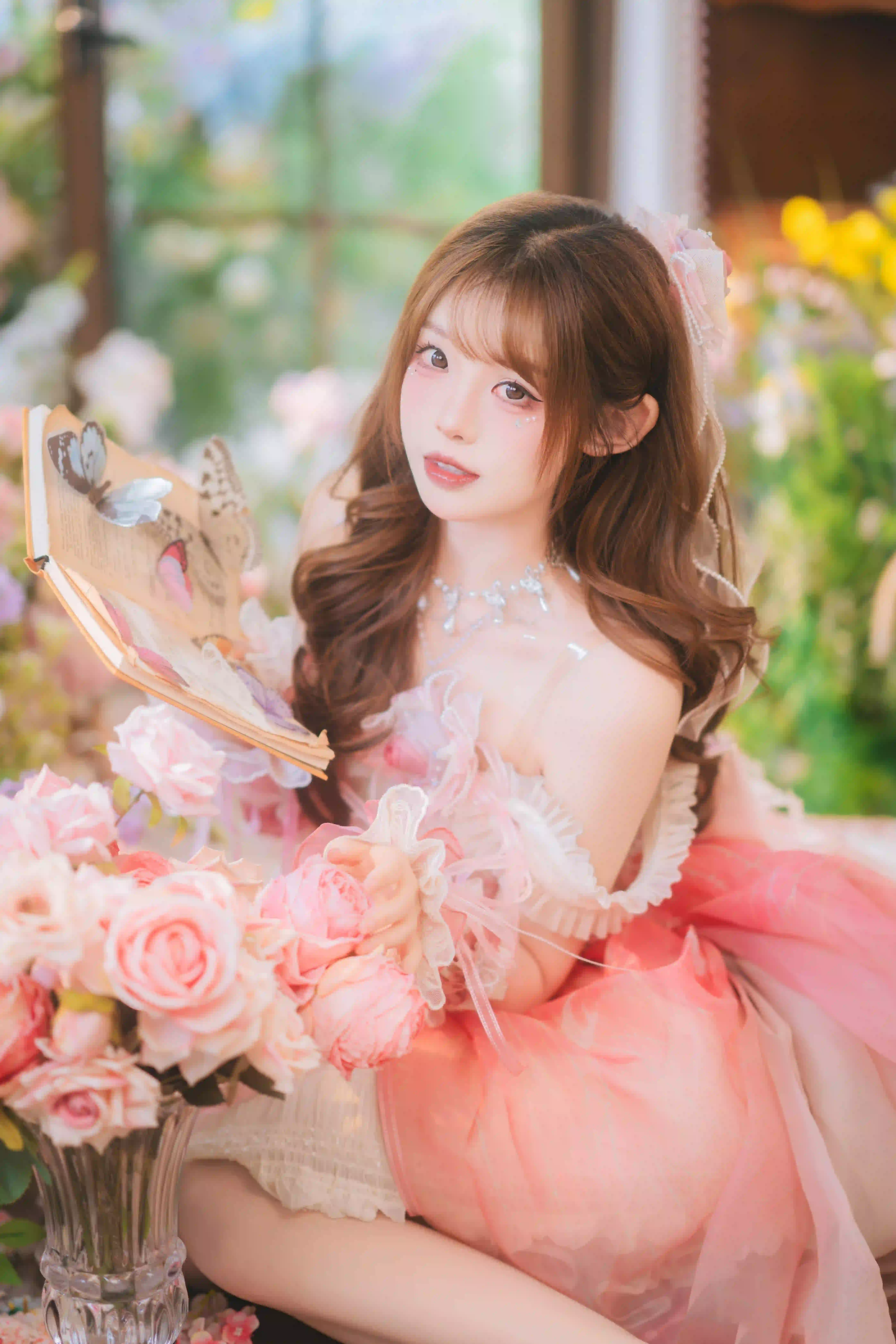 图片[11]-二次元COS分享花房绮梦-粉裙少女的下午茶时光-二次元COS分享次元吧