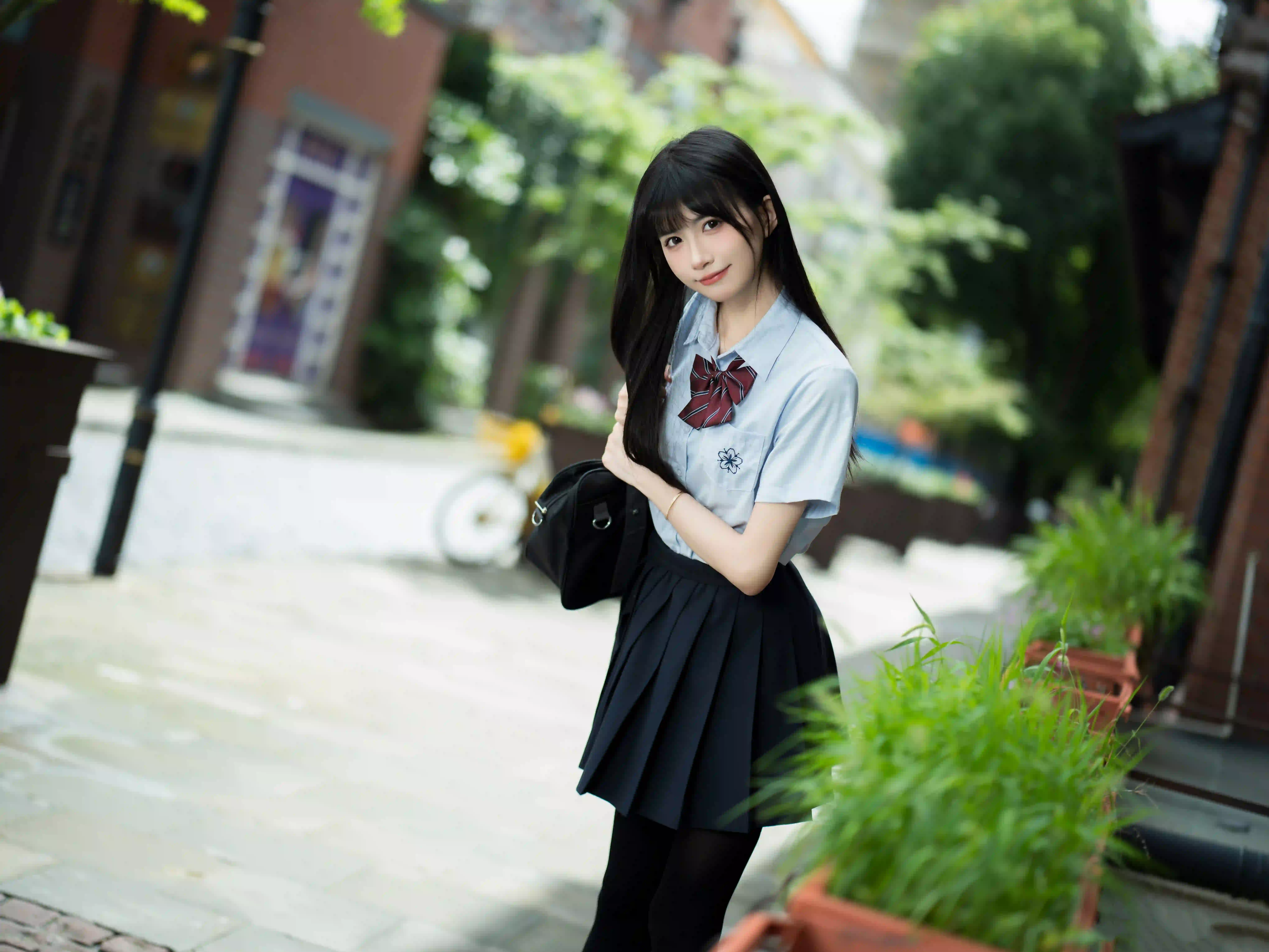 图片[14]-二次元COS分享[JK]校园小径-JK制服少女的元气邀约-二次元COS分享次元吧