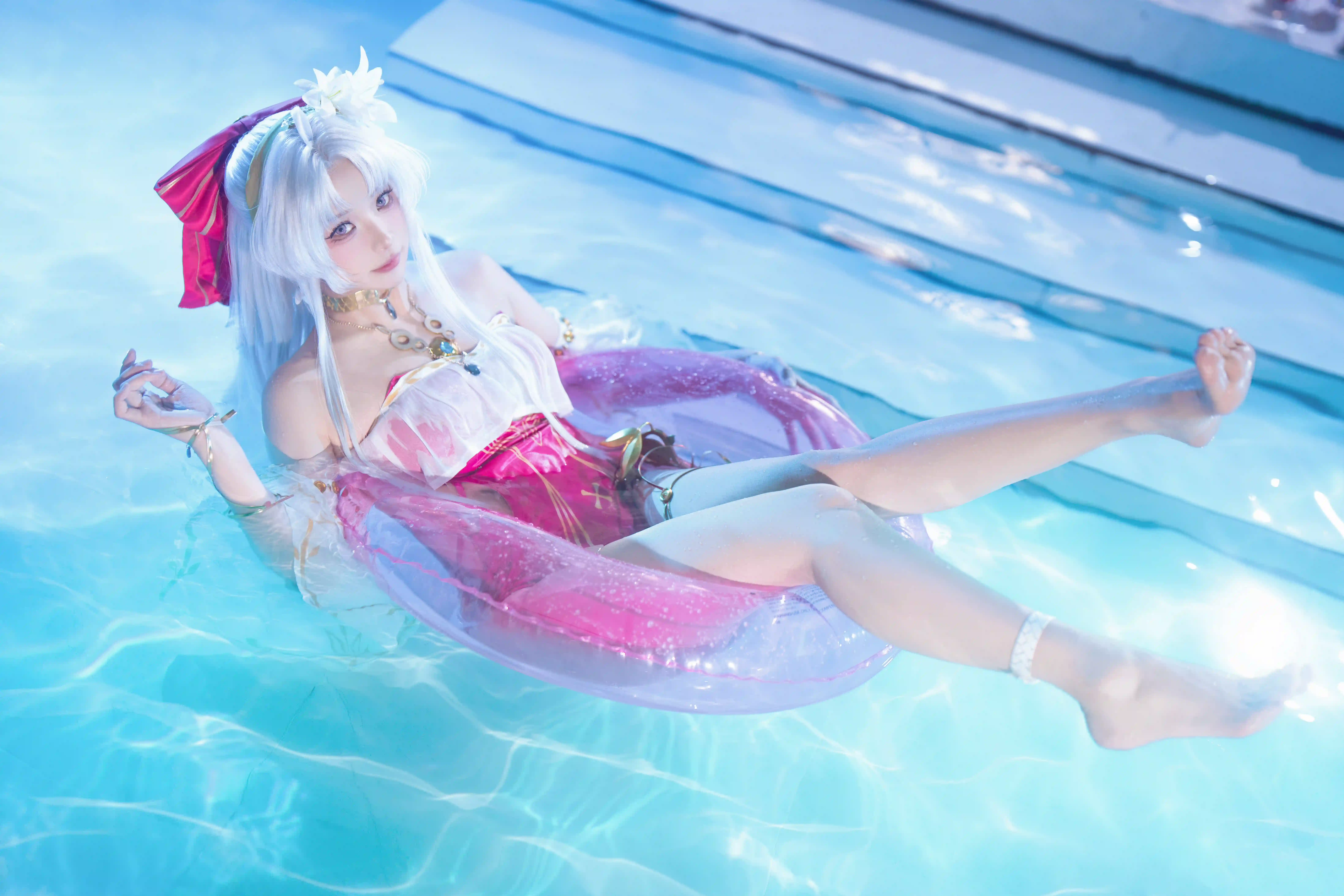 [COSplay]要和珂莱塔比赛游泳吗？-二次元COS分享次元吧