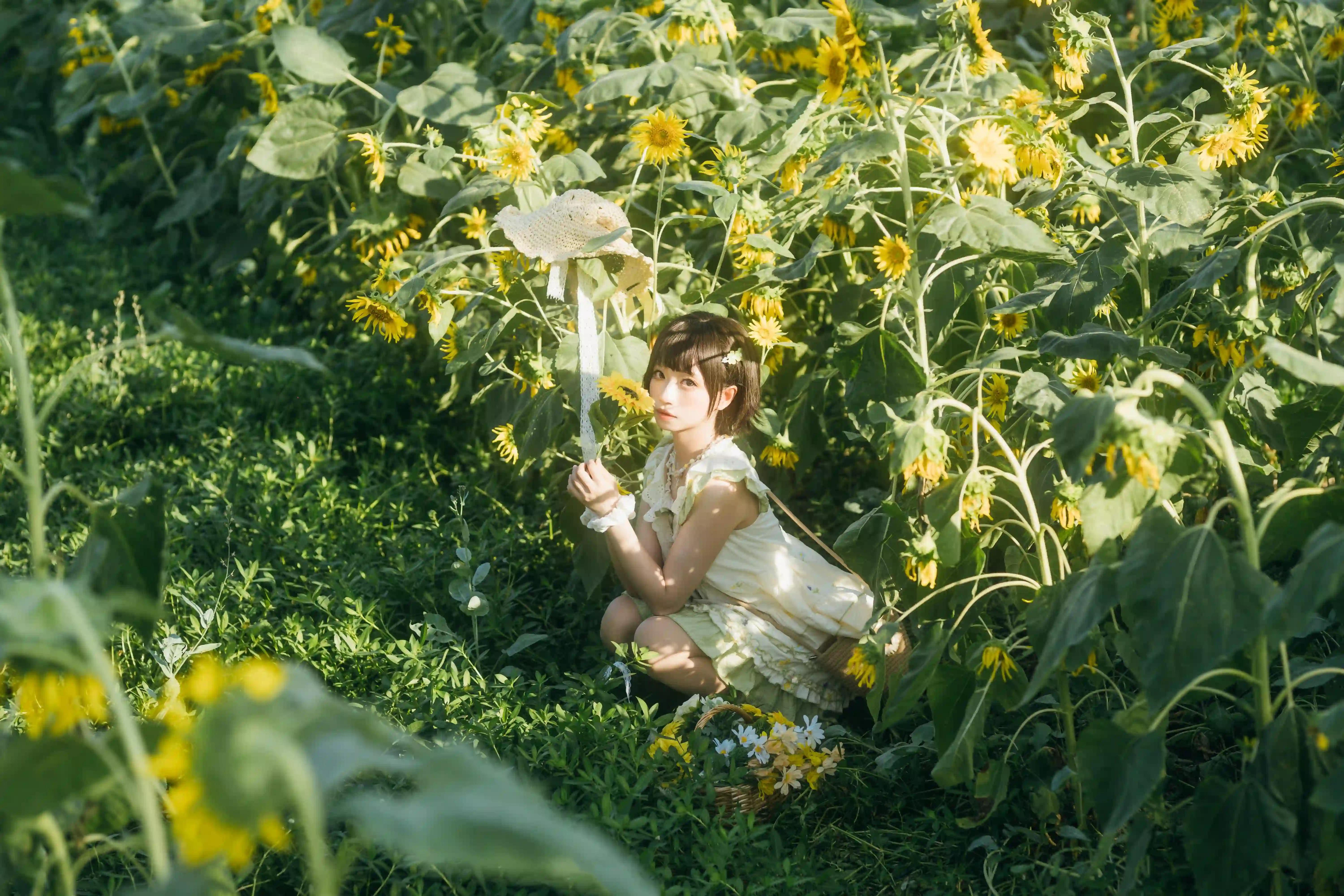 图片[3]-二次元COS分享向日葵之约-提篮少女的浪漫-二次元COS分享次元吧