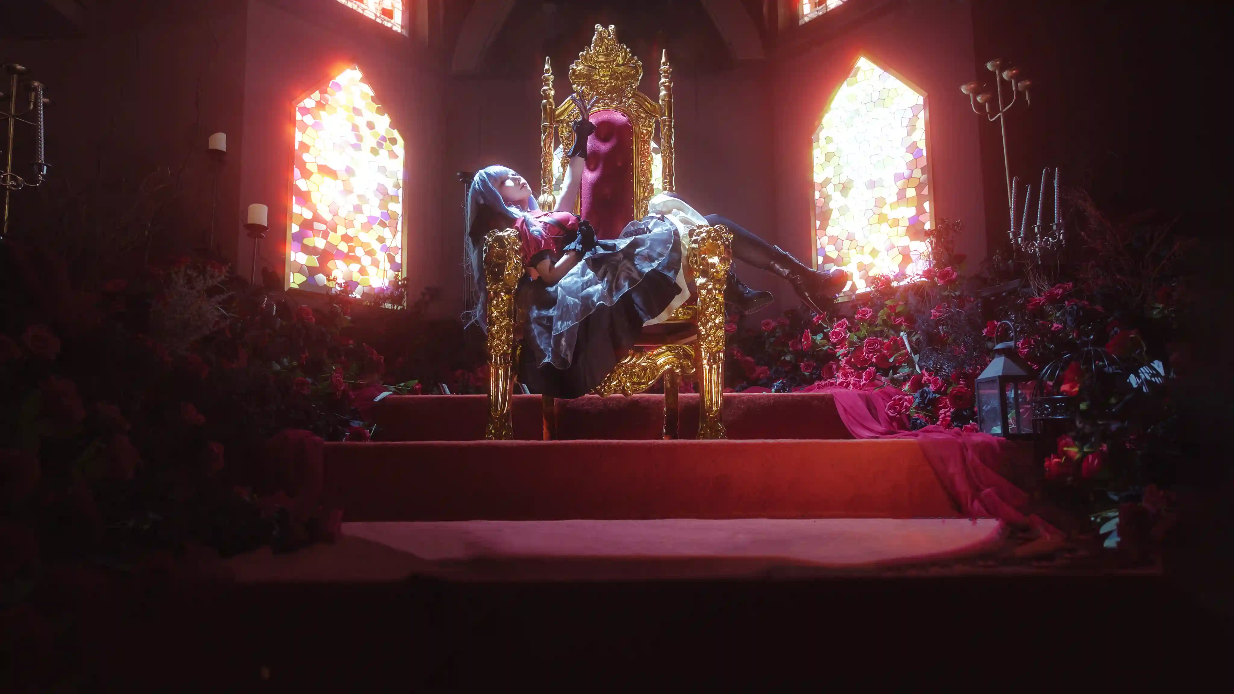 图片[3]-二次元COS分享[COSplay]被黑影吞噬的月亮重燃生机，可怜的人偶，再次被赋予了短暂的生命-二次元COS分享次元吧