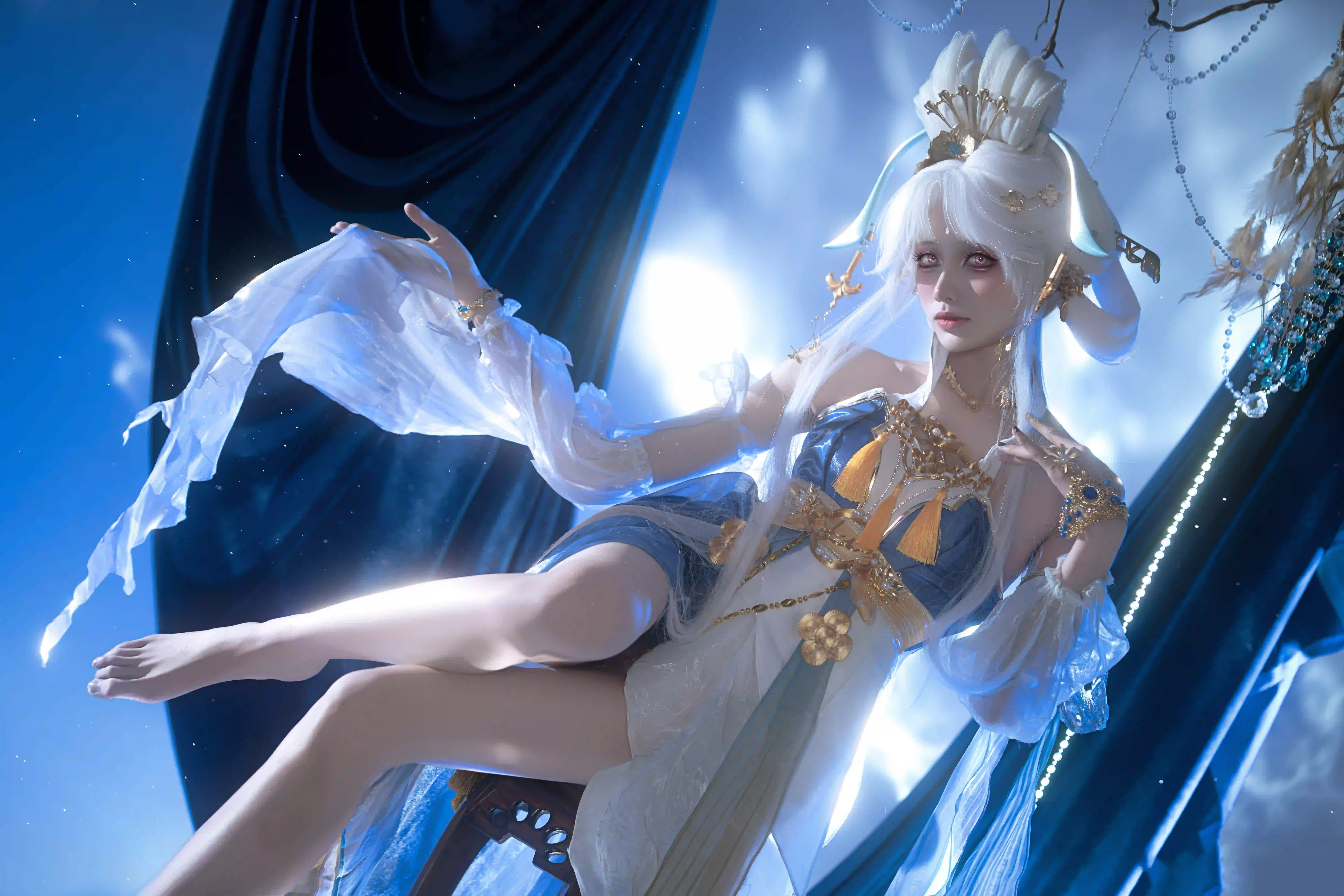 图片[3]-二次元COS分享[COSplay]几曾倾盏期明月？独怜星子坠阶前-二次元COS分享次元吧