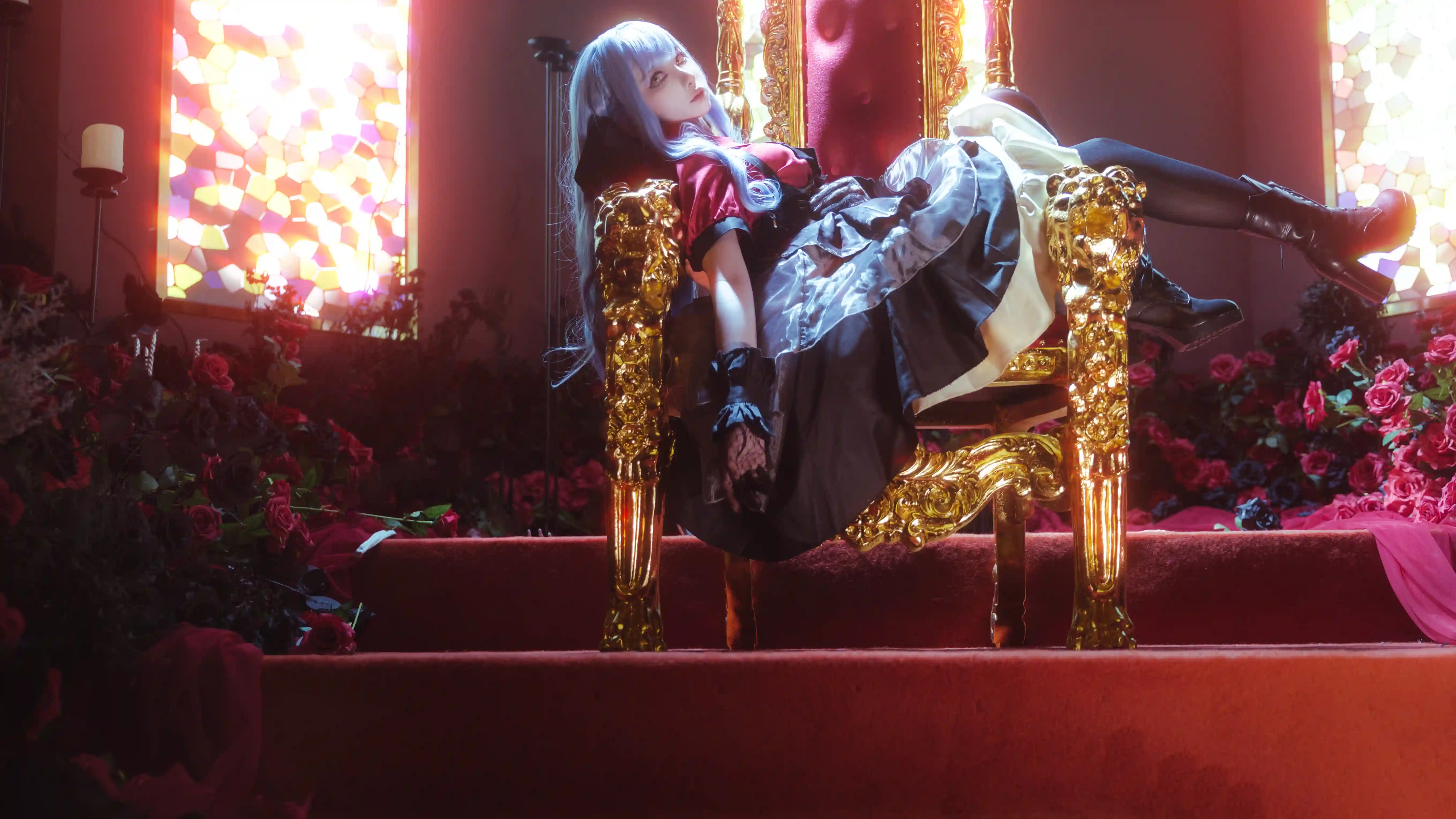 图片[8]-二次元COS分享[COSplay]被黑影吞噬的月亮重燃生机，可怜的人偶，再次被赋予了短暂的生命-二次元COS分享次元吧