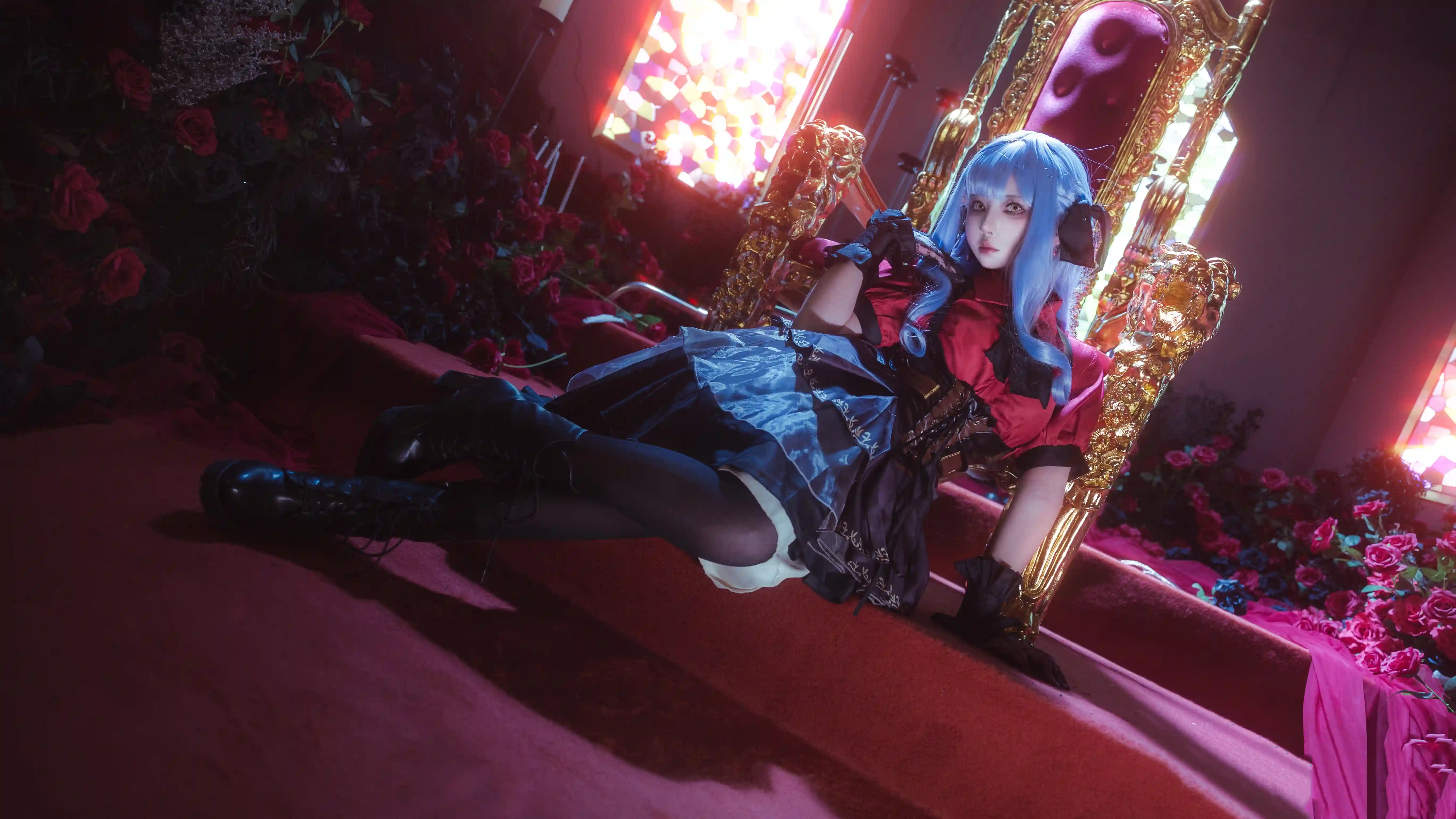 图片[1]-二次元COS分享[COSplay]被黑影吞噬的月亮重燃生机，可怜的人偶，再次被赋予了短暂的生命-二次元COS分享次元吧