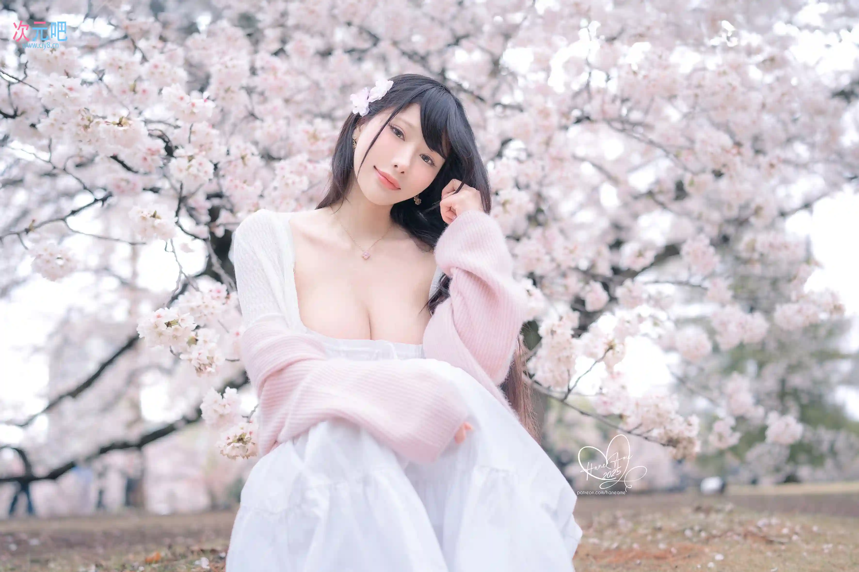 雨波_HaneAme - 原创 雨樱下的约定-二次元COS分享次元吧