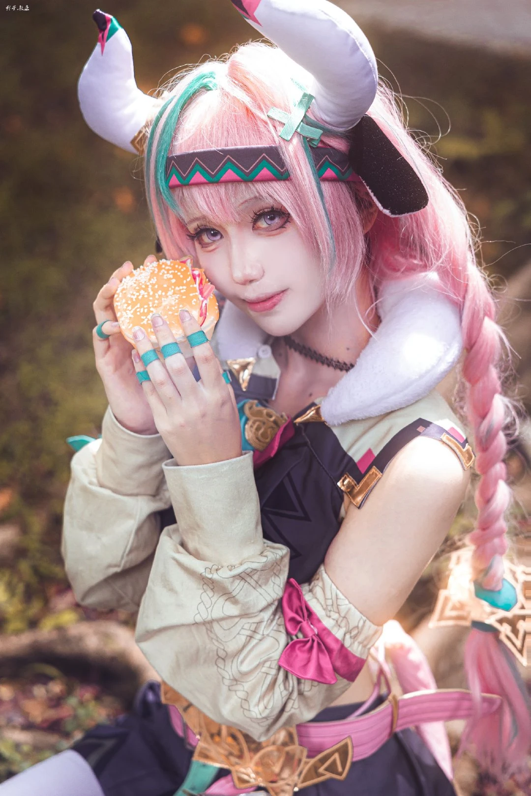 图片[5]-二次元COS分享[COSplay]力气这种东西，不经常用出来的话，就会从身体里逃走哦！…要不要和我一起练习？-二次元COS分享次元吧