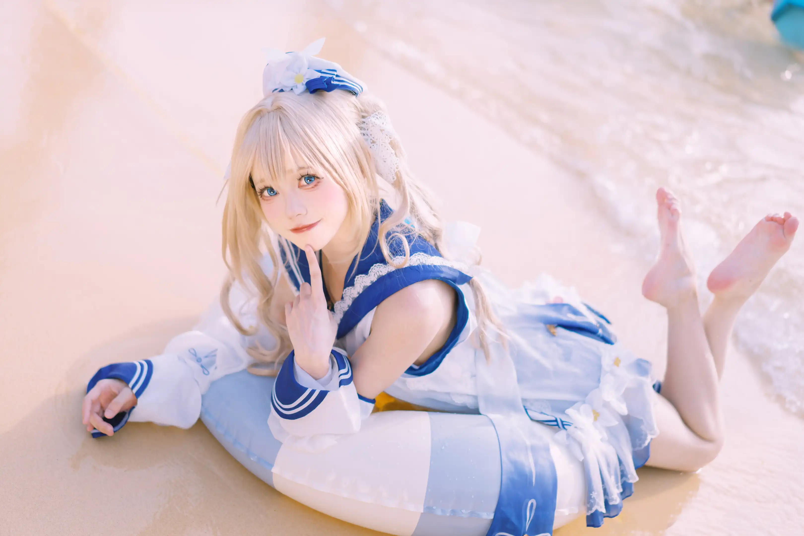 图片[1]-二次元COS分享[COSplay]芭芭拉冲鸭~-二次元COS分享次元吧