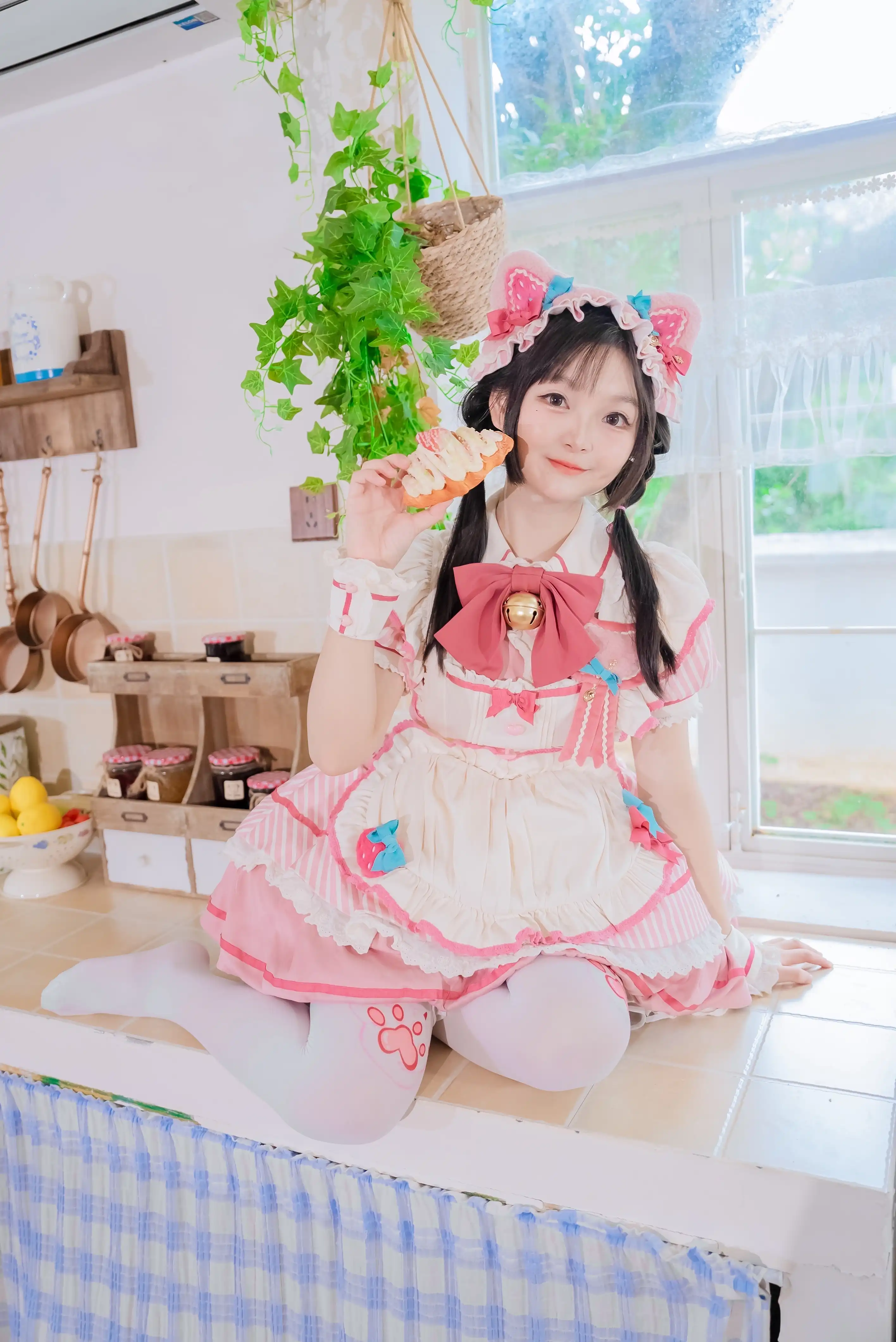 图片[12]-二次元COS分享[COSplay]厨房甜梦-猫耳少女的美味时光-二次元COS分享次元吧