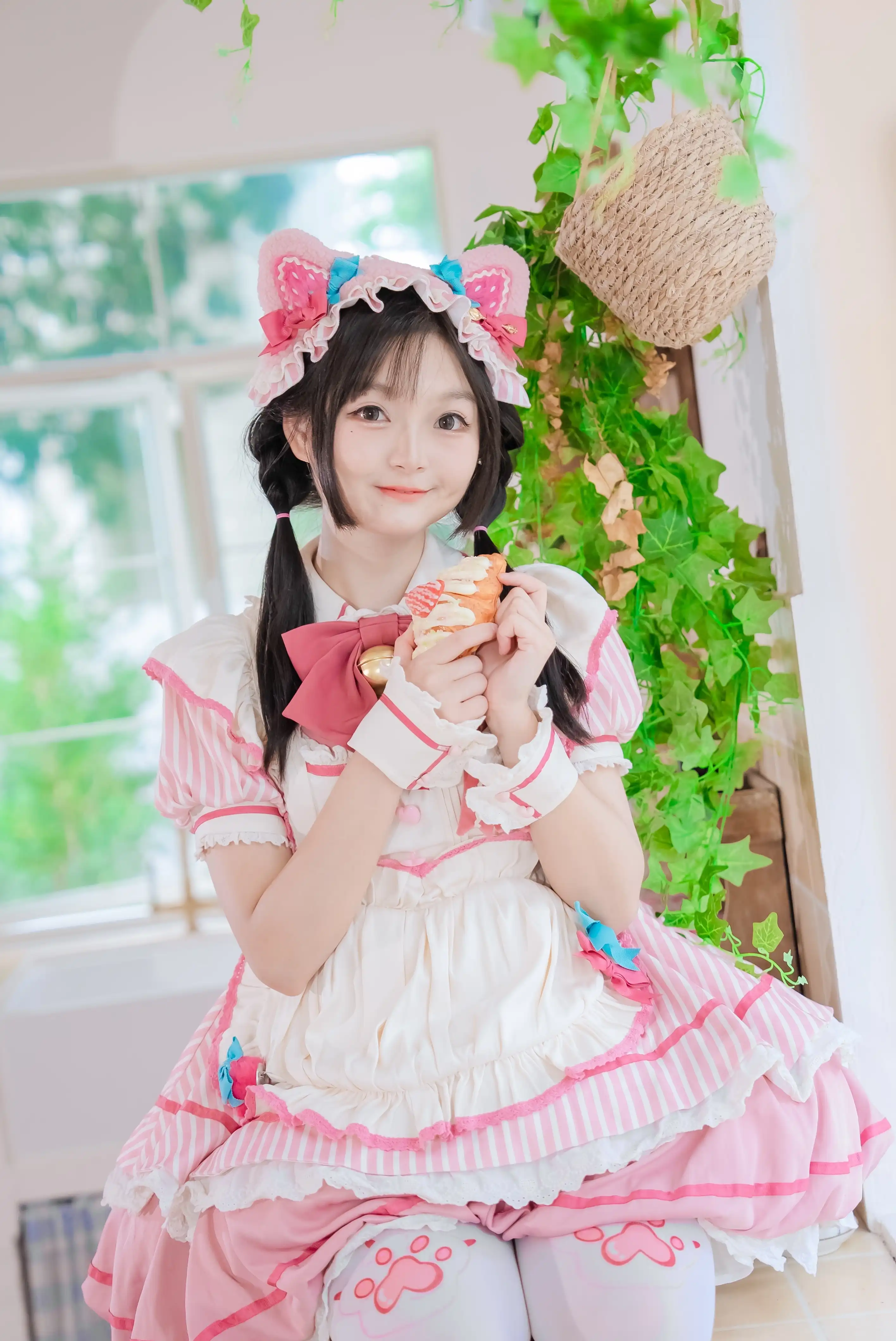 图片[8]-二次元COS分享[COSplay]厨房甜梦-猫耳少女的美味时光-二次元COS分享次元吧