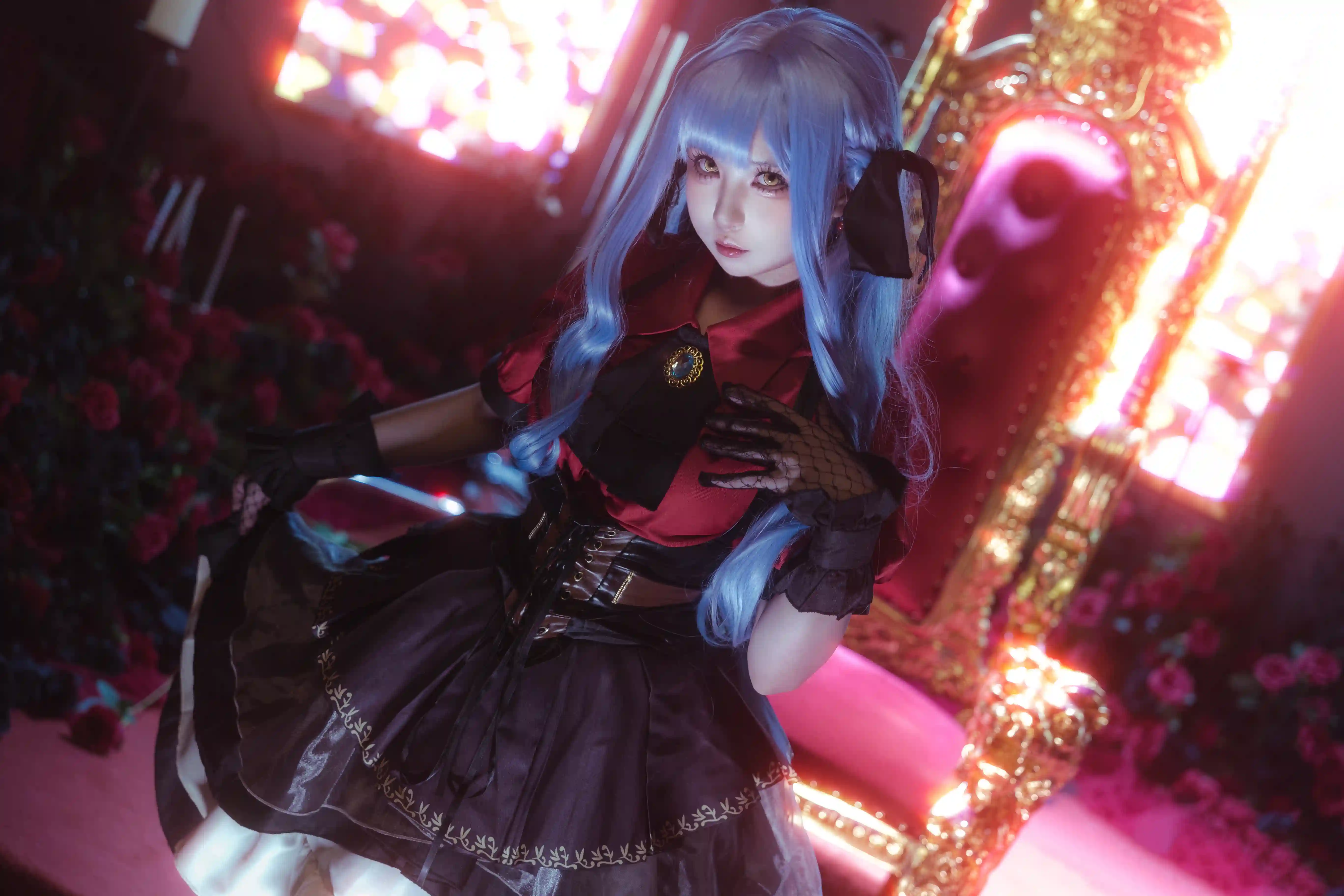 图片[2]-二次元COS分享[COSplay]被黑影吞噬的月亮重燃生机，可怜的人偶，再次被赋予了短暂的生命-二次元COS分享次元吧