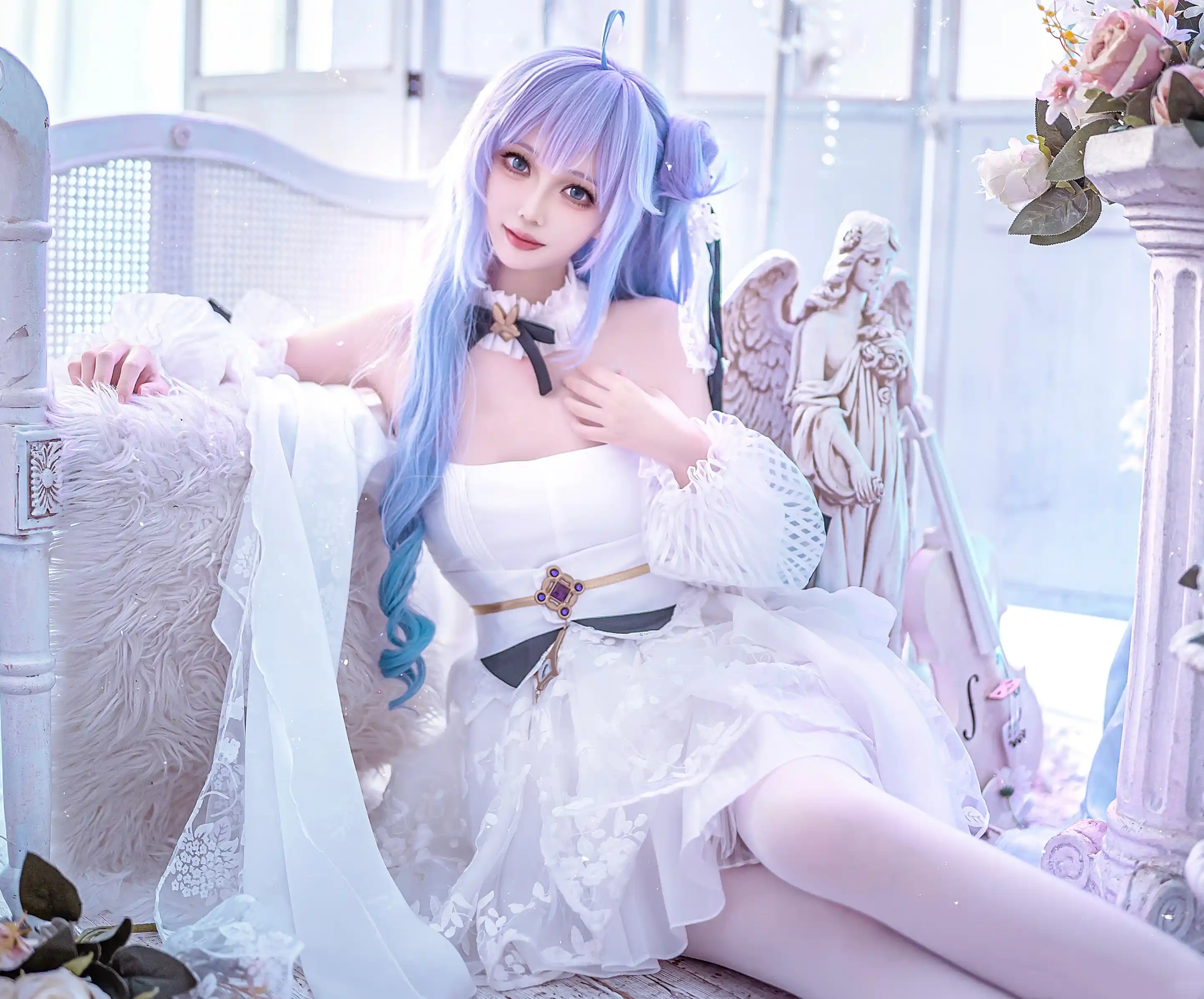 [COSplay]碧蓝航线 独角兽 花嫁-二次元COS分享次元吧