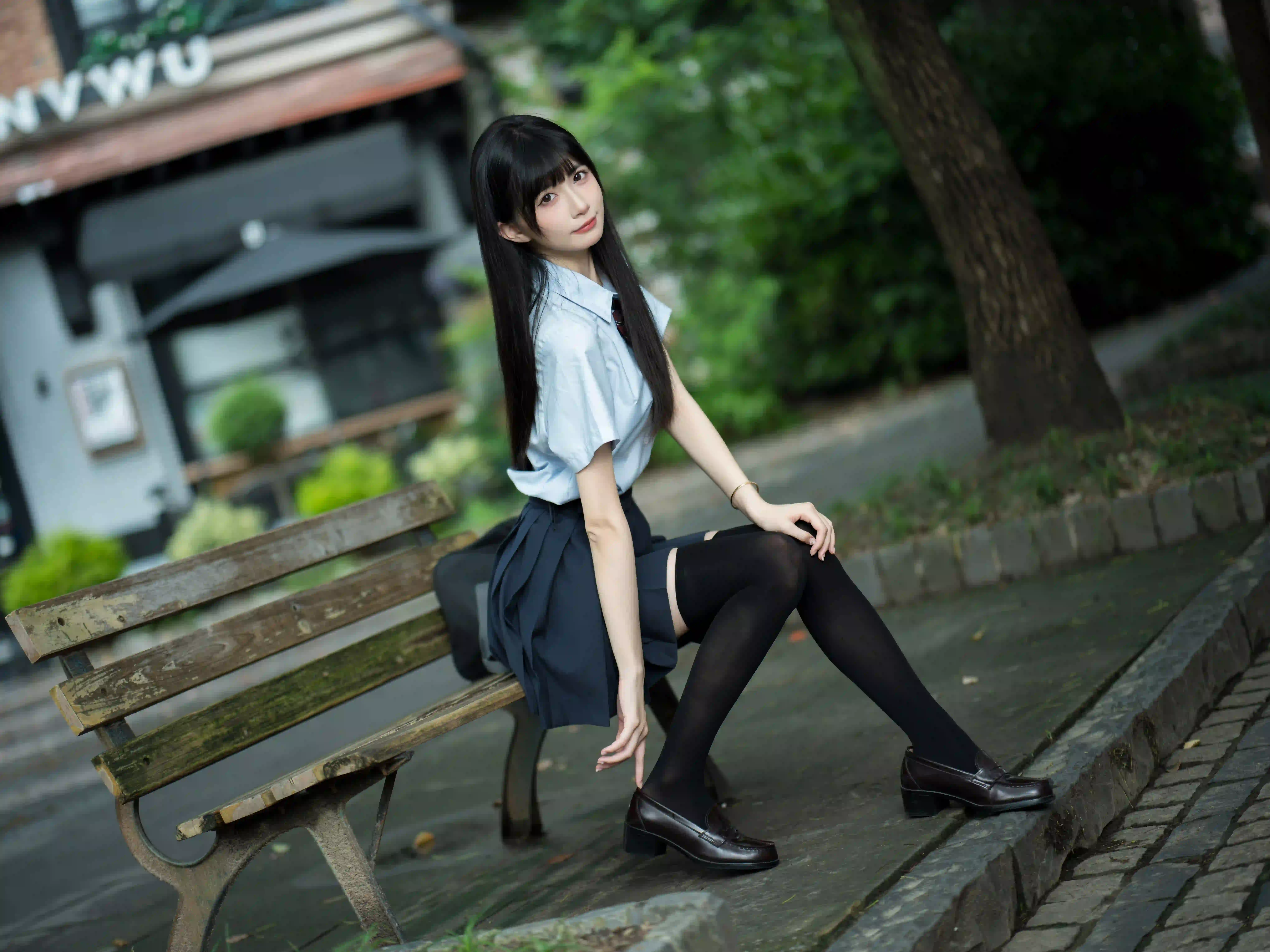 图片[12]-二次元COS分享[JK]校园小径-JK制服少女的元气邀约-二次元COS分享次元吧