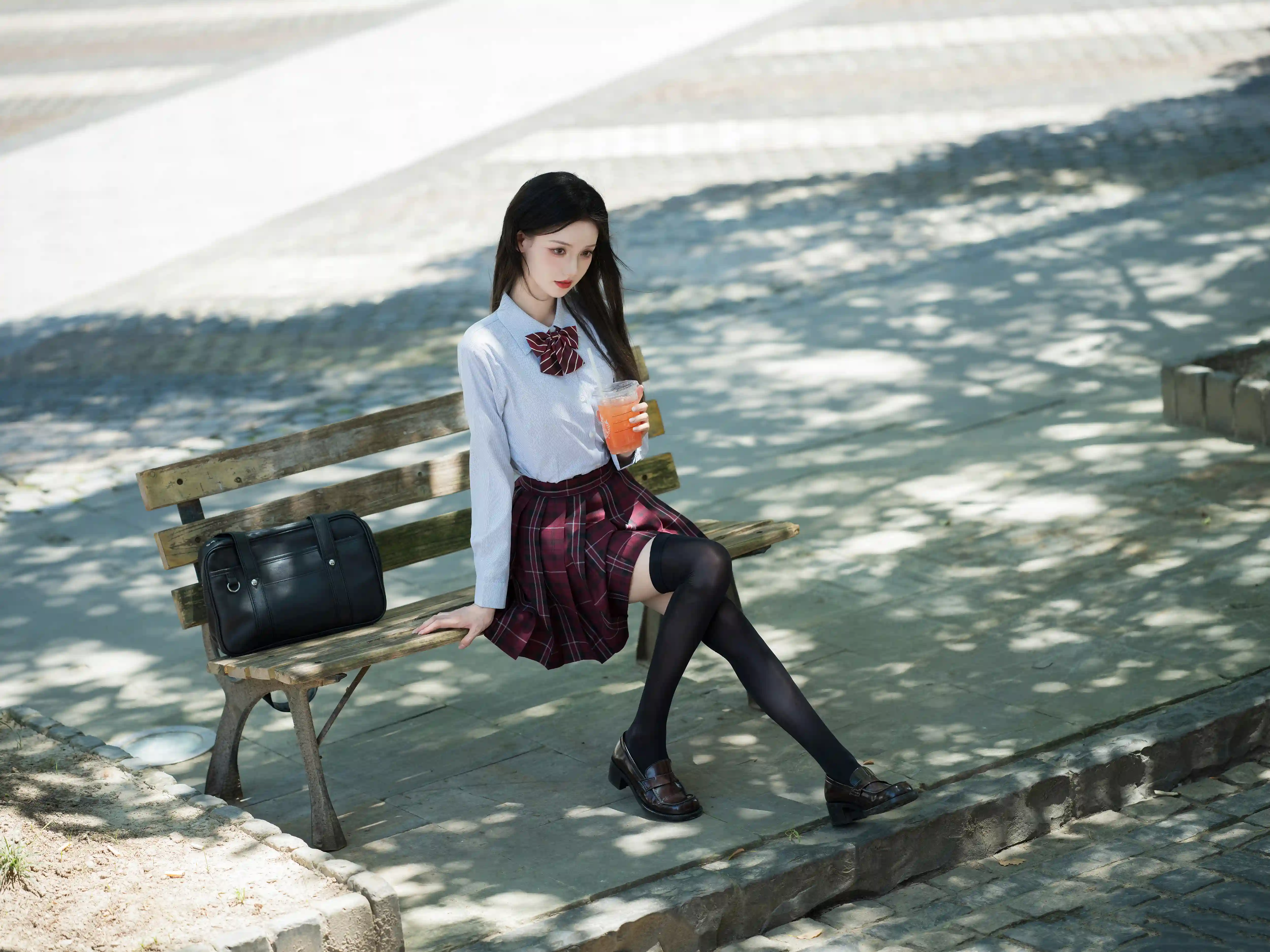 图片[3]-二次元COS分享[JK]夏天就要多看看绿色-二次元COS分享次元吧