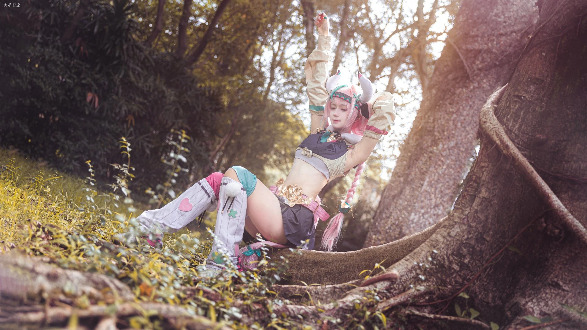 [COSplay]力气这种东西，不经常用出来的话，就会从身体里逃走哦！…要不要和我一起练习？-二次元COS分享次元吧