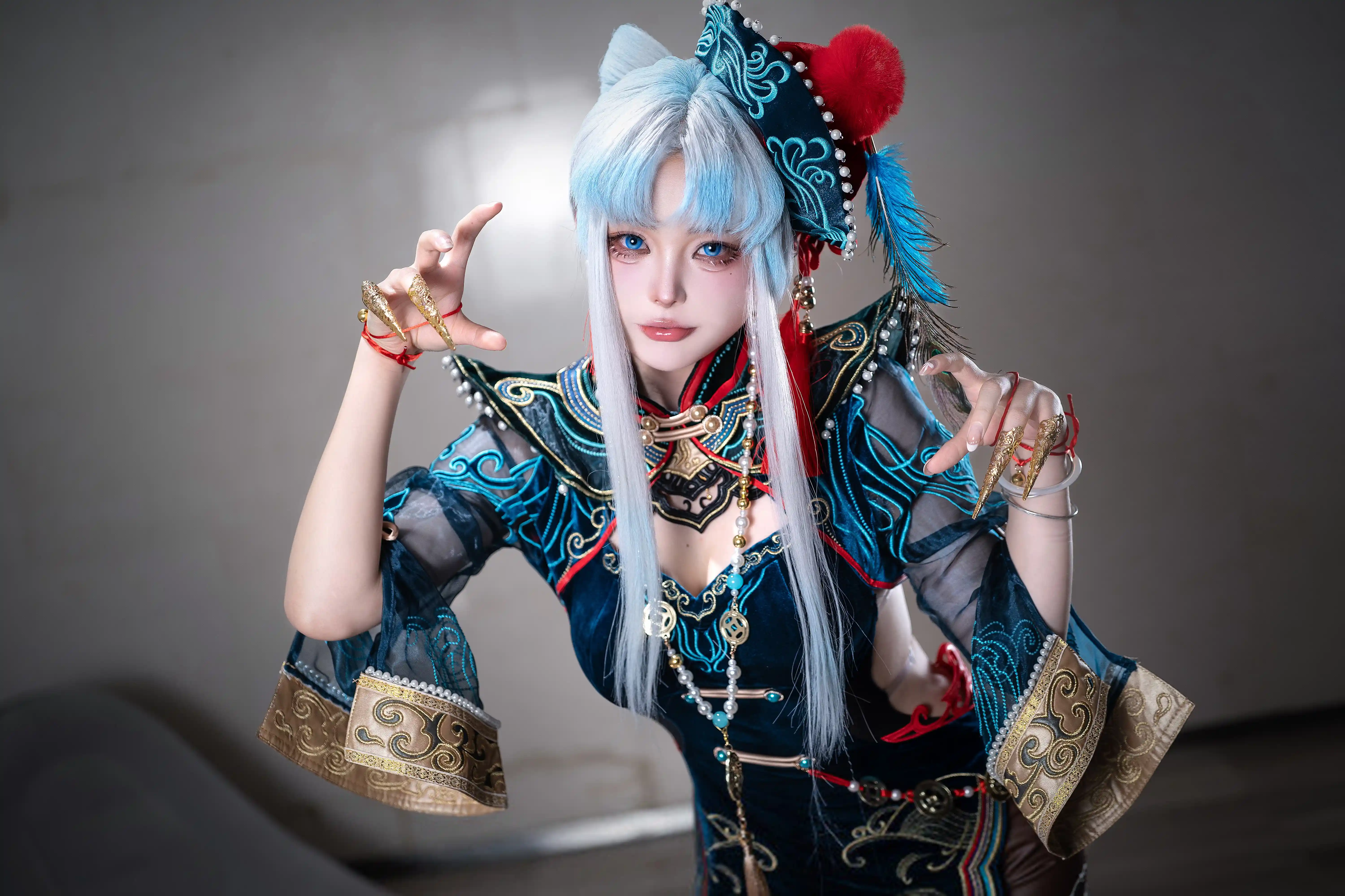 图片[1]-二次元COS分享[COSplay]道长，让我咬你一口会如何呢~-二次元COS分享次元吧