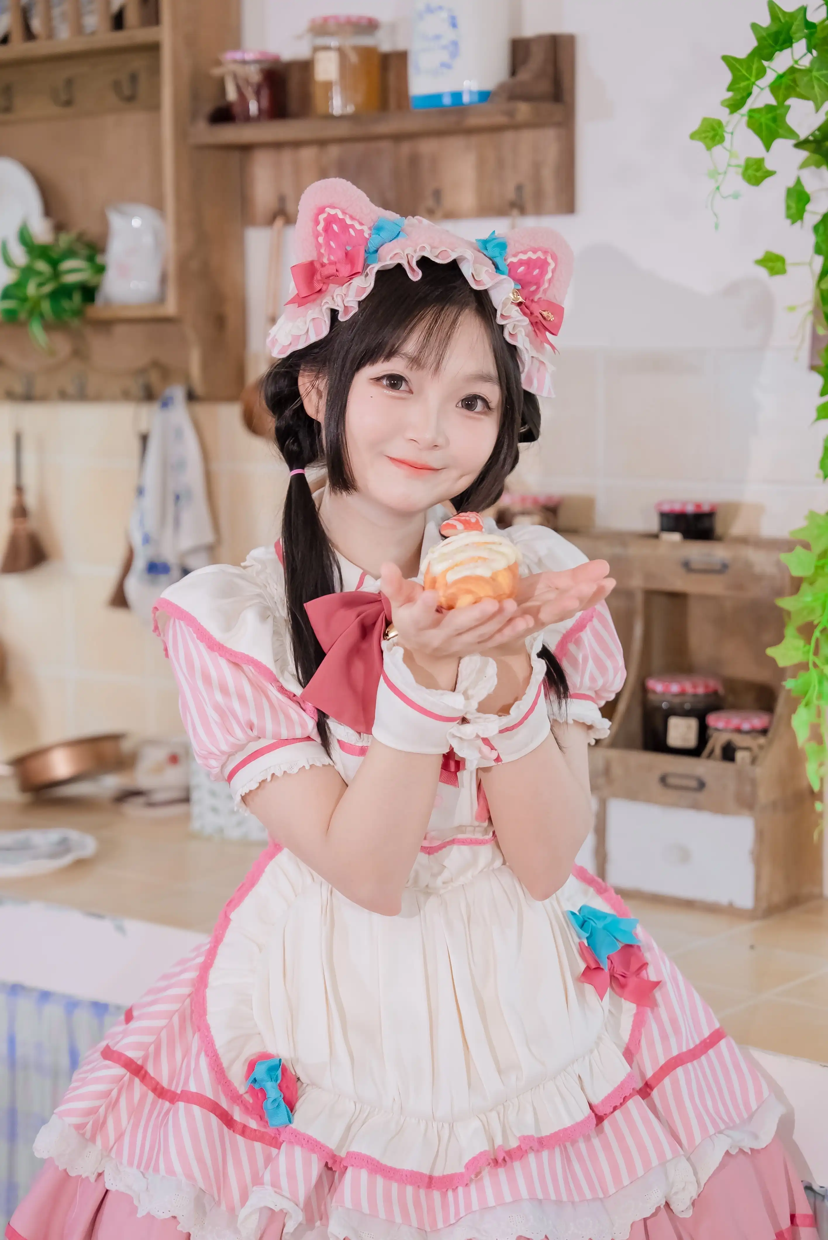 图片[13]-二次元COS分享[COSplay]厨房甜梦-猫耳少女的美味时光-二次元COS分享次元吧