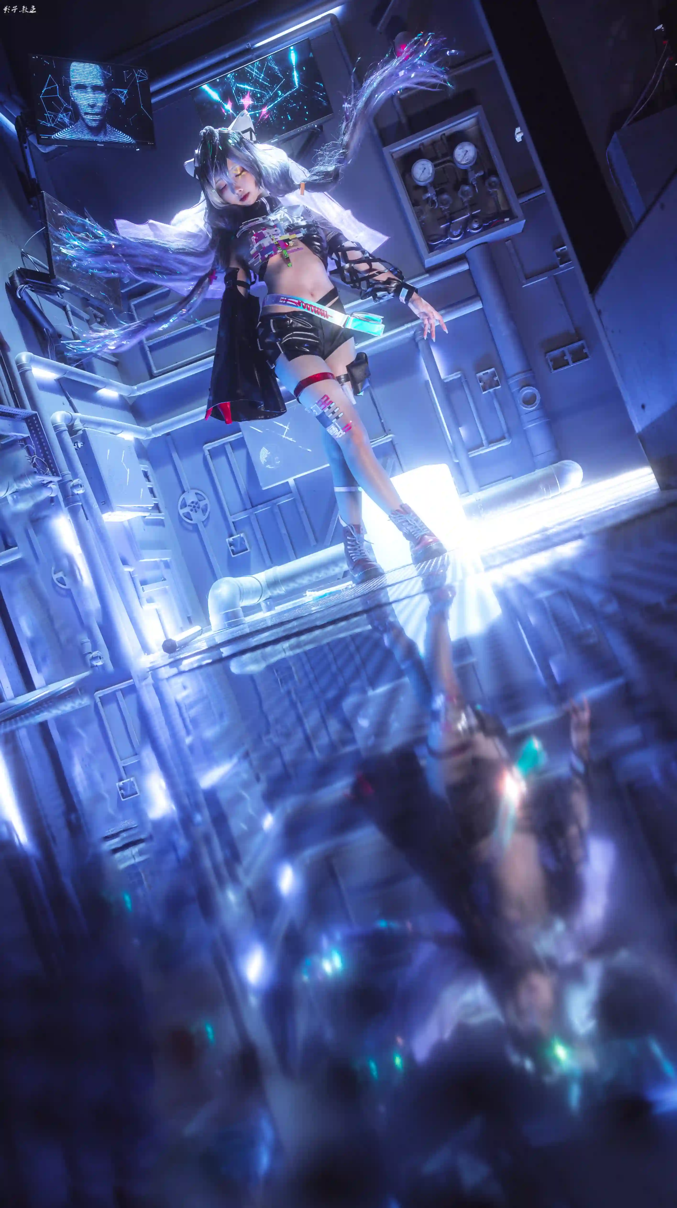 图片[8]-二次元COS分享[COSplay]终于看向我了，再晚我就要入侵你的监视器，再占领你的视网膜咯~-二次元COS分享次元吧