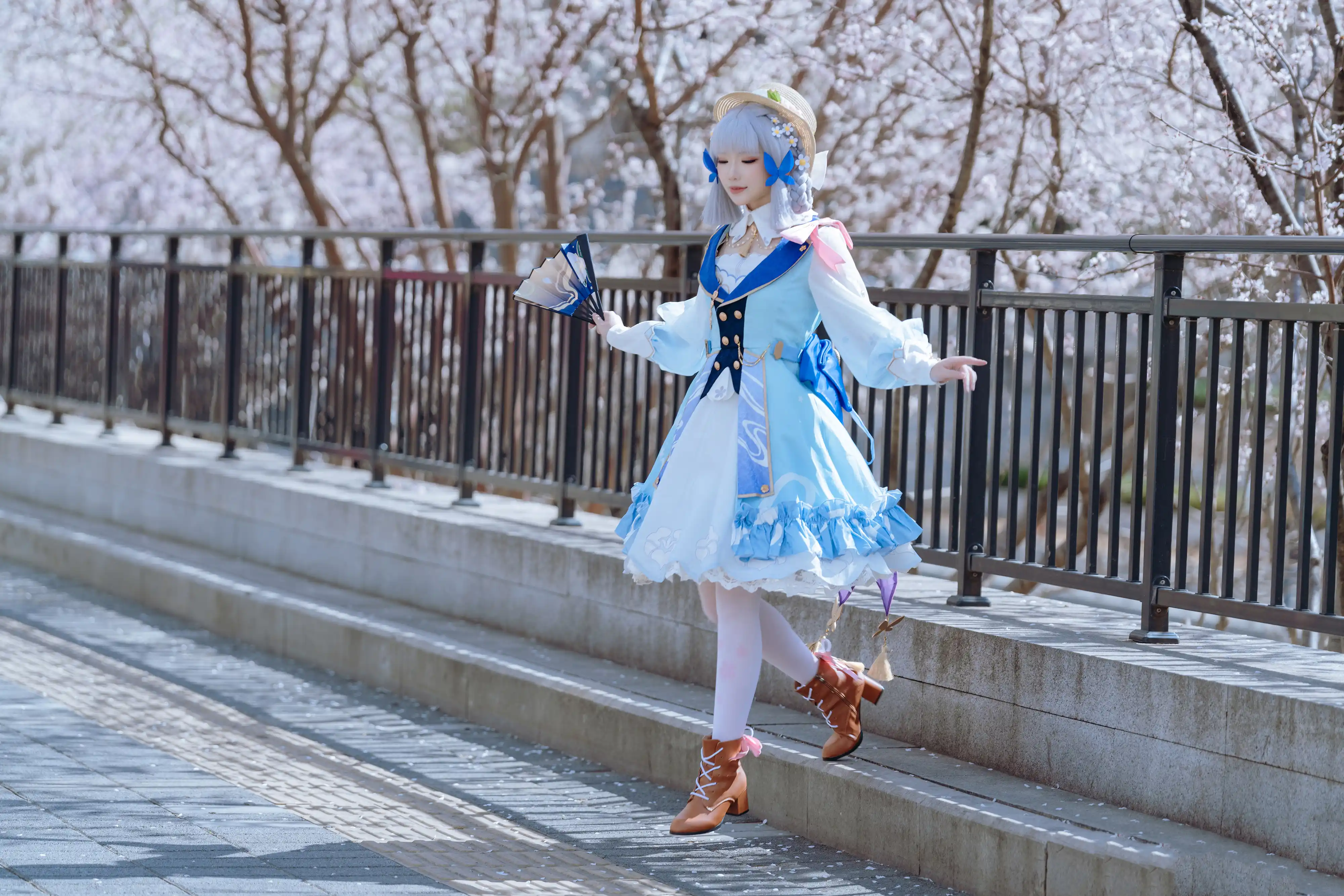 图片[4]-二次元COS分享[COSplay]日光映雪舞，山风闹樱瓣。-二次元COS分享次元吧