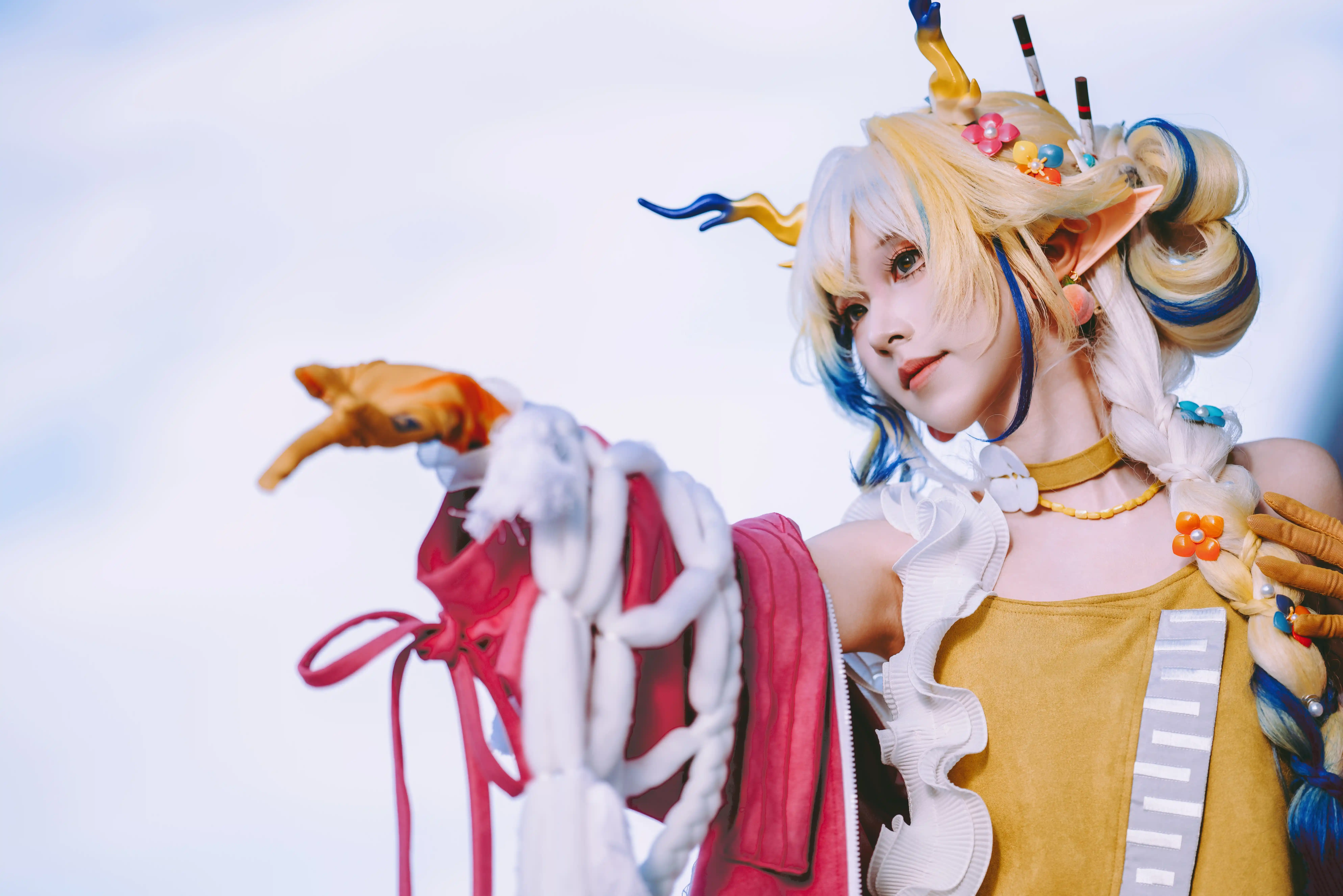 图片[1]-二次元COS分享[COSplay]春日游，杏花吹满头-二次元COS分享次元吧