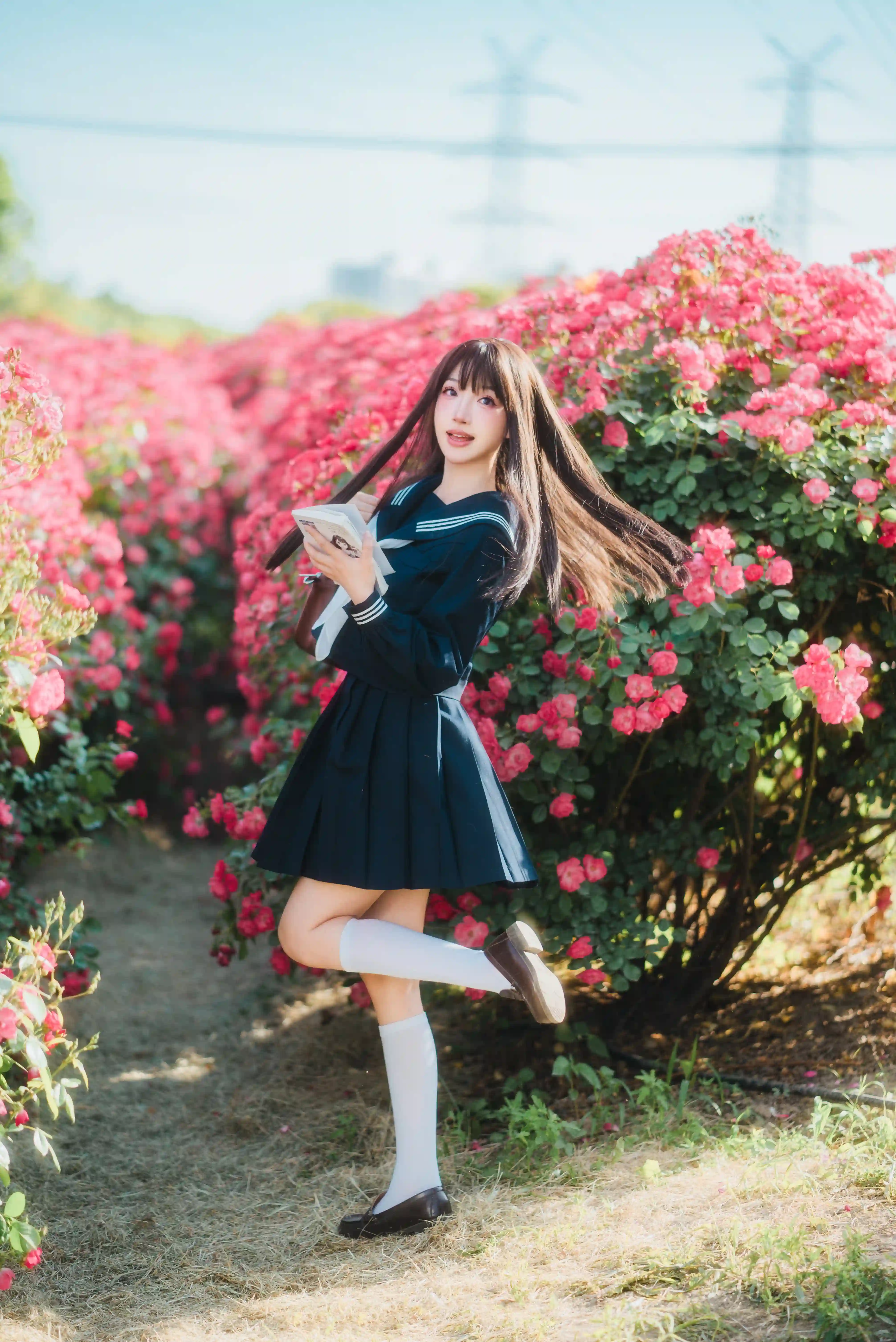 图片[7]-二次元COS分享[JK]花海漫游-JK 少女的诗意瞬间-二次元COS分享次元吧