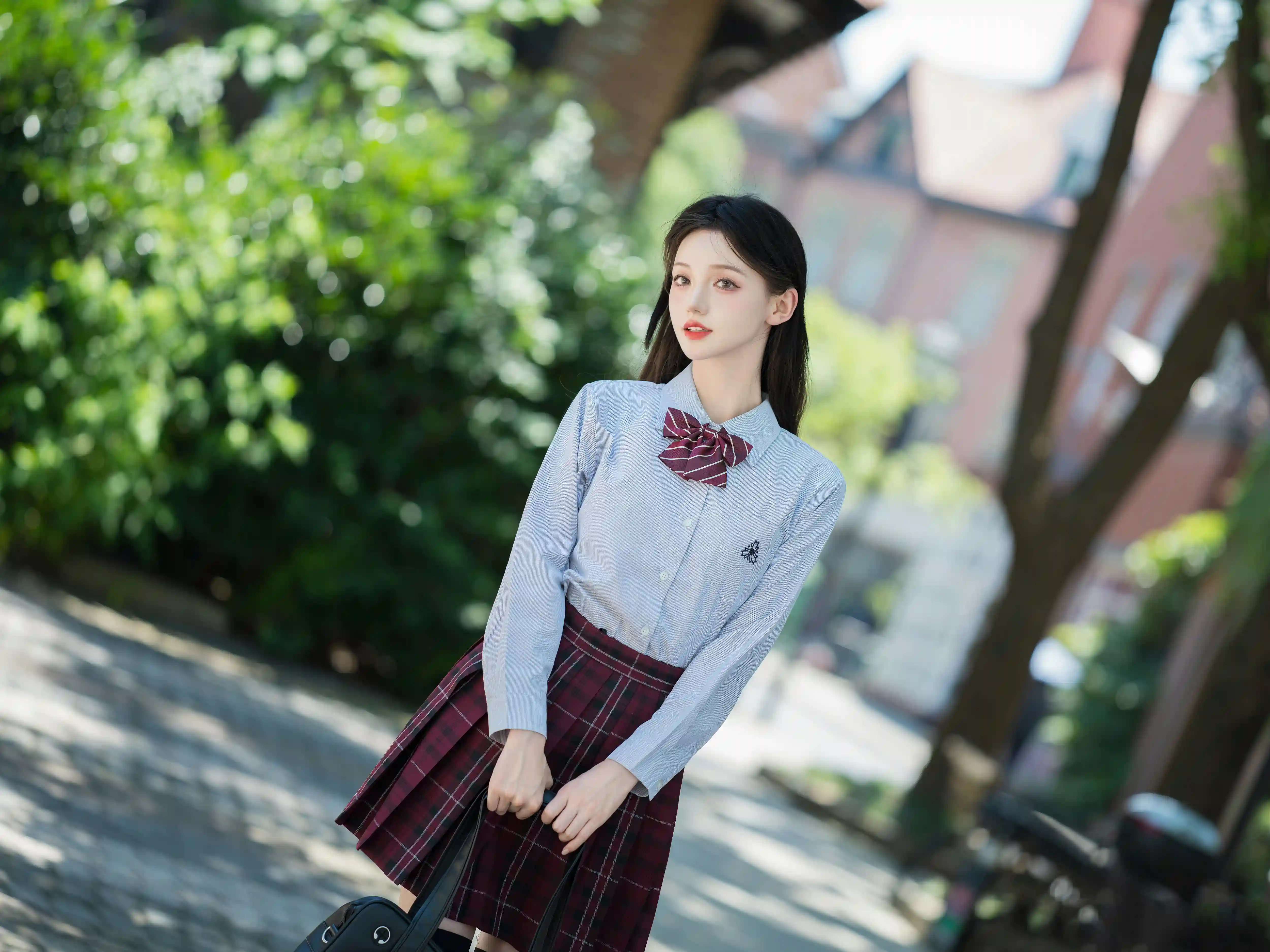 [JK]夏天就要多看看绿色-二次元COS分享次元吧