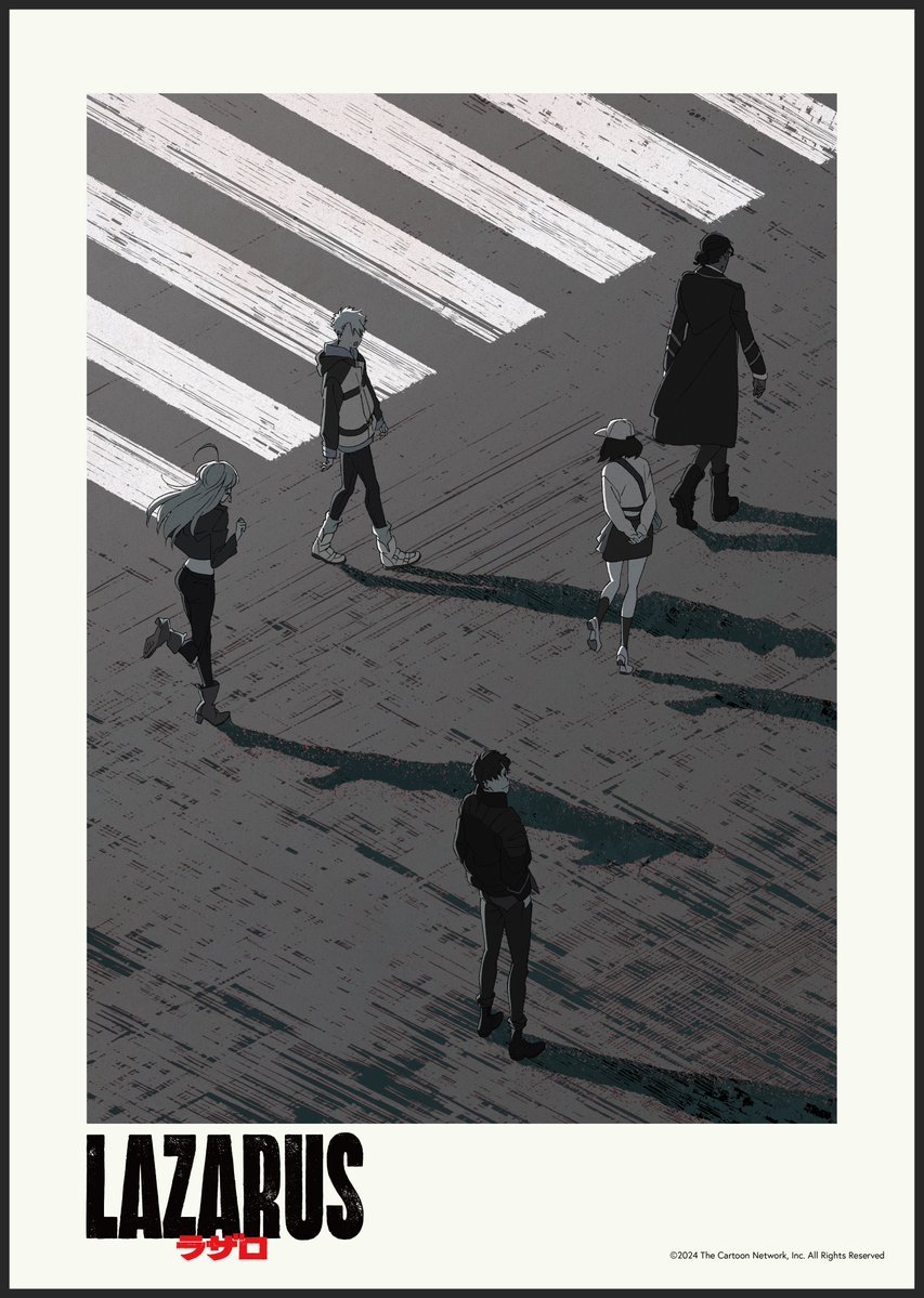 渡边信一郎 × MAPPA × 查德·斯塔赫斯基·电视动画《LAZARUS》公开新视觉图，该作已完结！-二次元COS分享次元吧