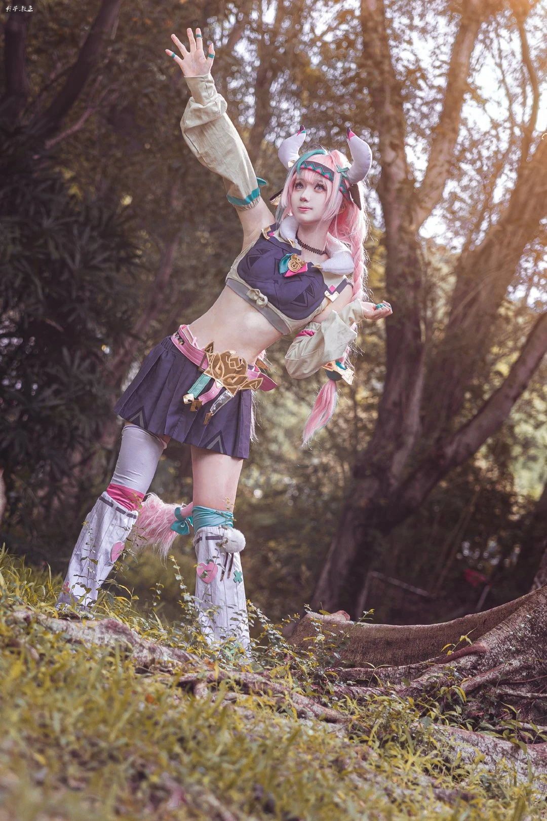 图片[9]-二次元COS分享[COSplay]力气这种东西，不经常用出来的话，就会从身体里逃走哦！…要不要和我一起练习？-二次元COS分享次元吧