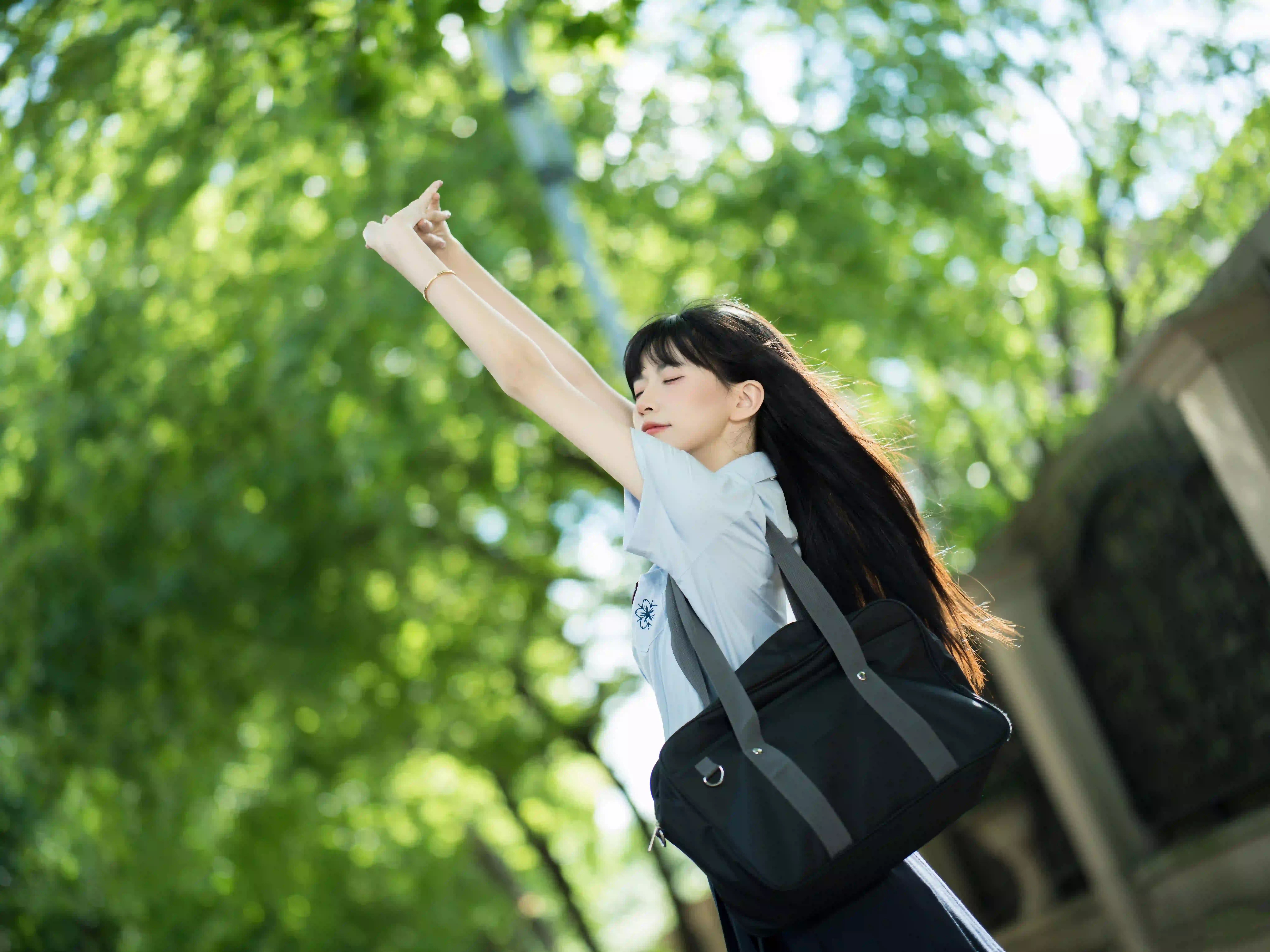 图片[15]-二次元COS分享[JK]校园小径-JK制服少女的元气邀约-二次元COS分享次元吧