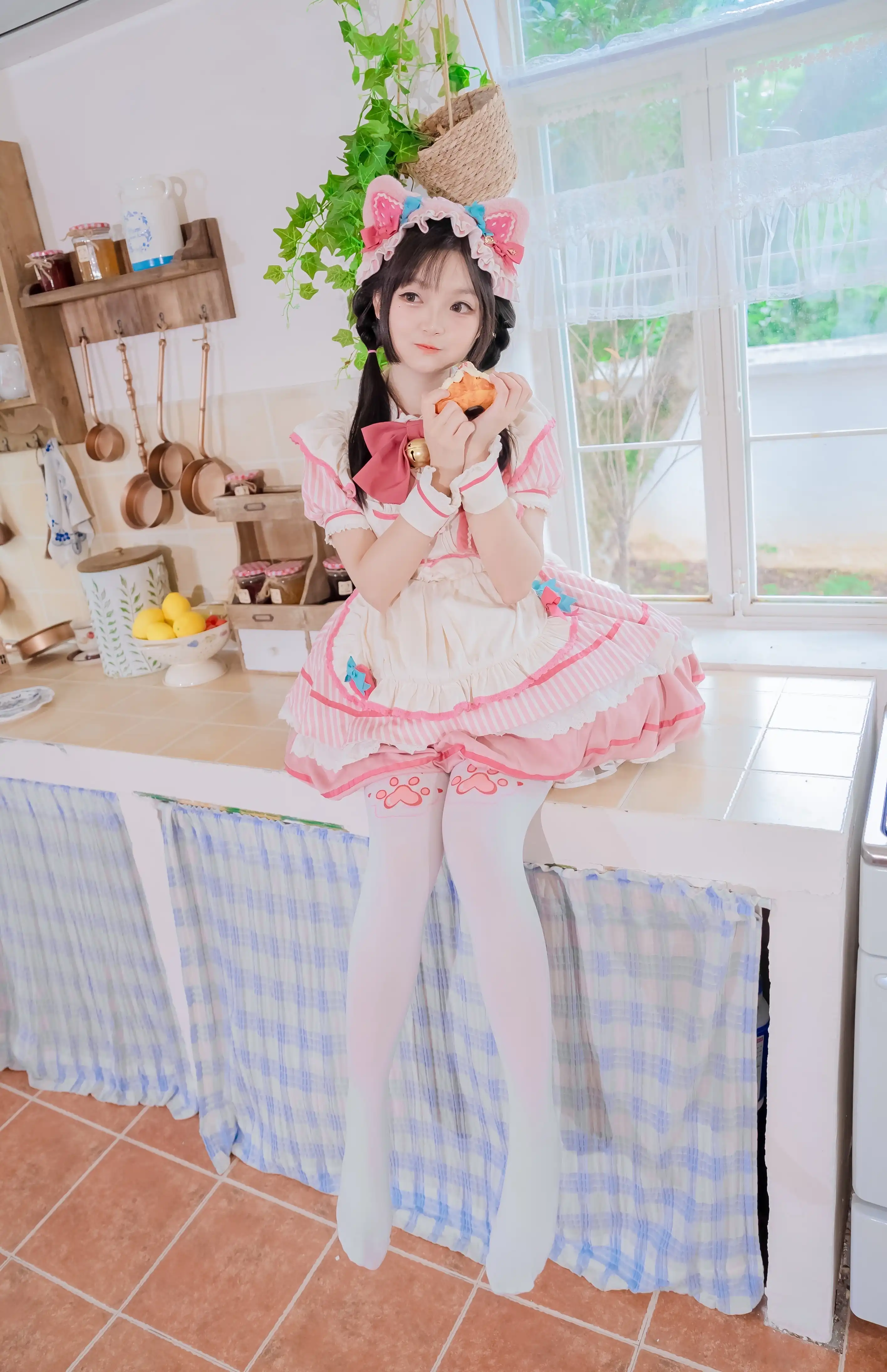 图片[6]-二次元COS分享[COSplay]厨房甜梦-猫耳少女的美味时光-二次元COS分享次元吧
