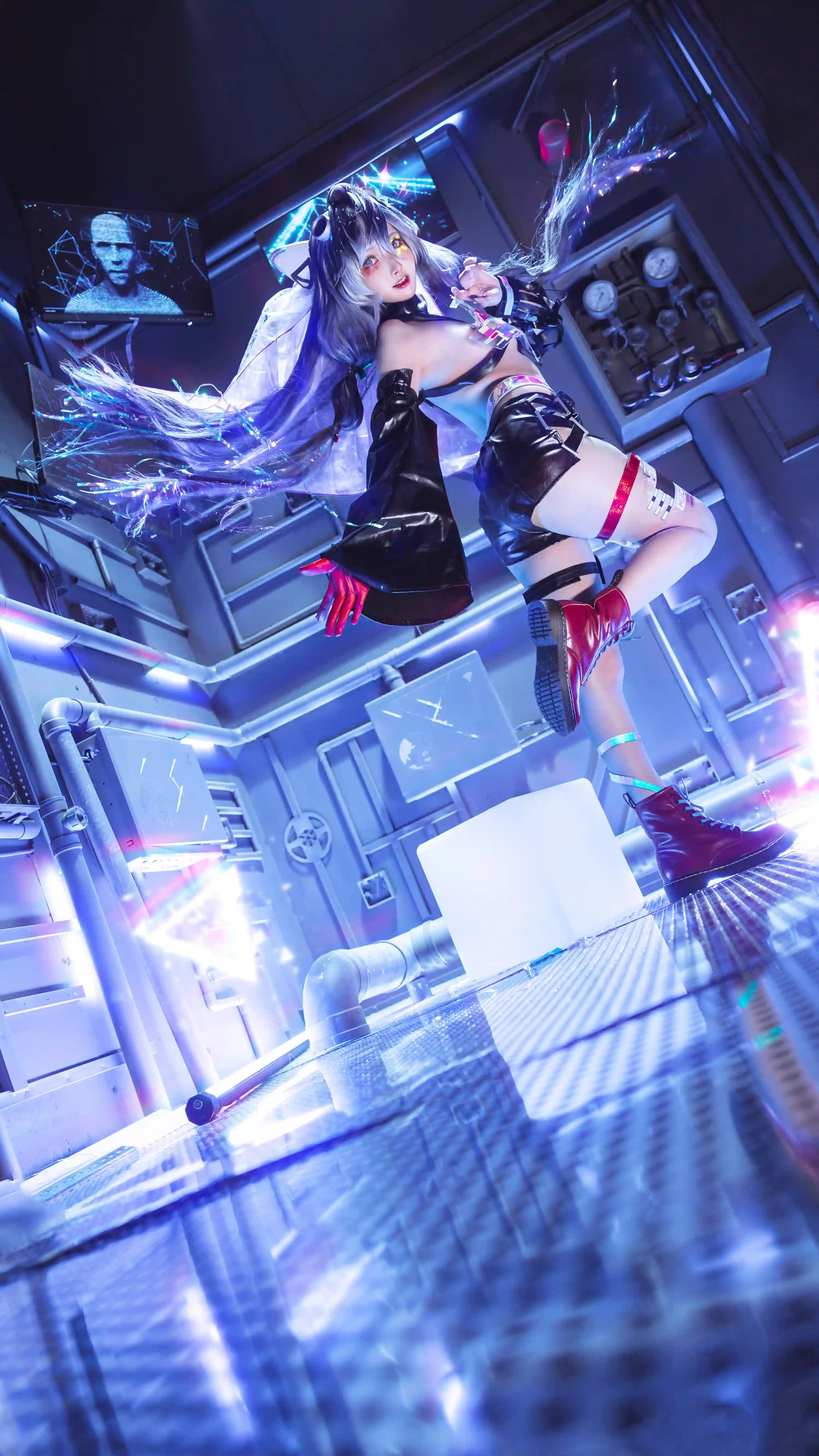 图片[12]-二次元COS分享[COSplay]终于看向我了，再晚我就要入侵你的监视器，再占领你的视网膜咯~-二次元COS分享次元吧