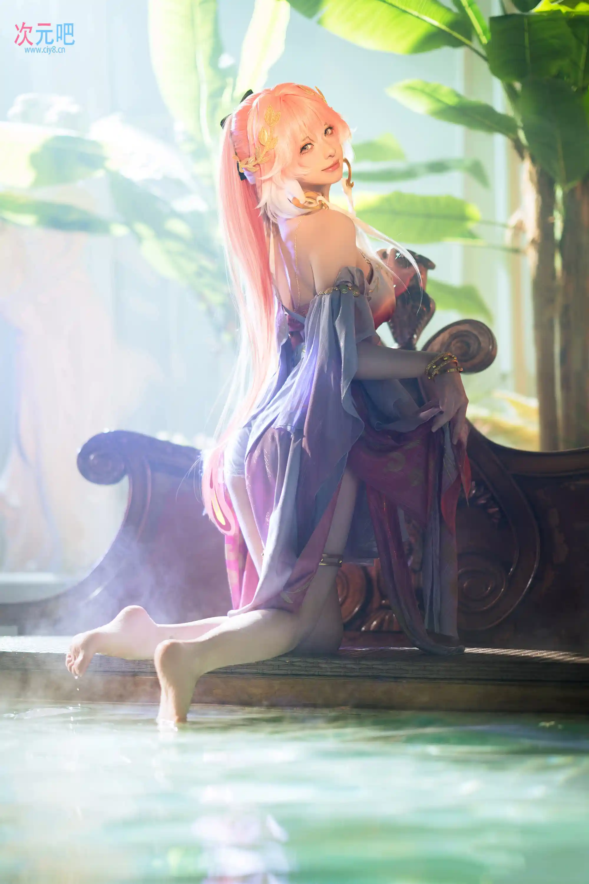 图片[9]-二次元COS分享[COSplay]要和长离一起泡温泉吗？-二次元COS分享次元吧