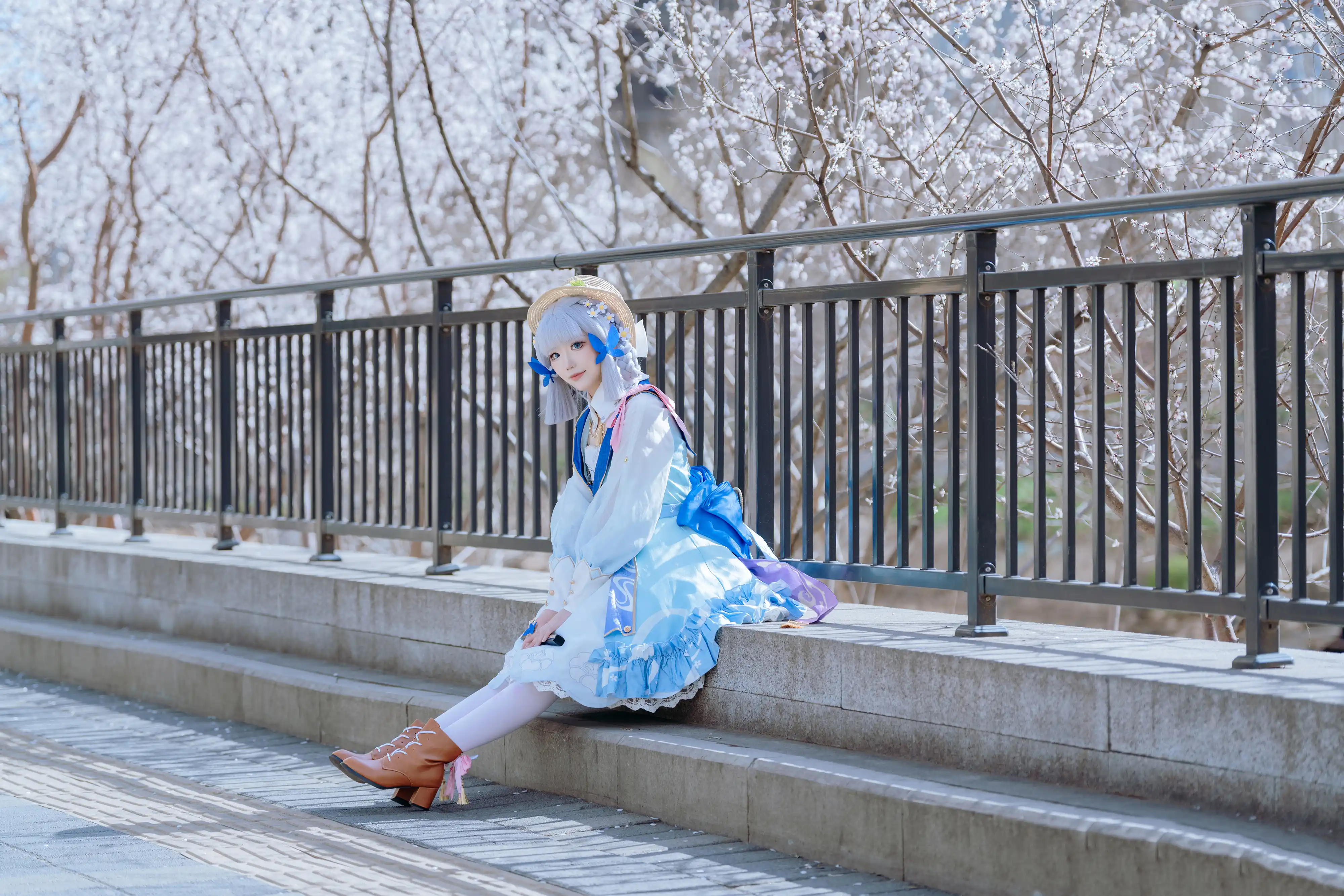 图片[2]-二次元COS分享[COSplay]日光映雪舞，山风闹樱瓣。-二次元COS分享次元吧