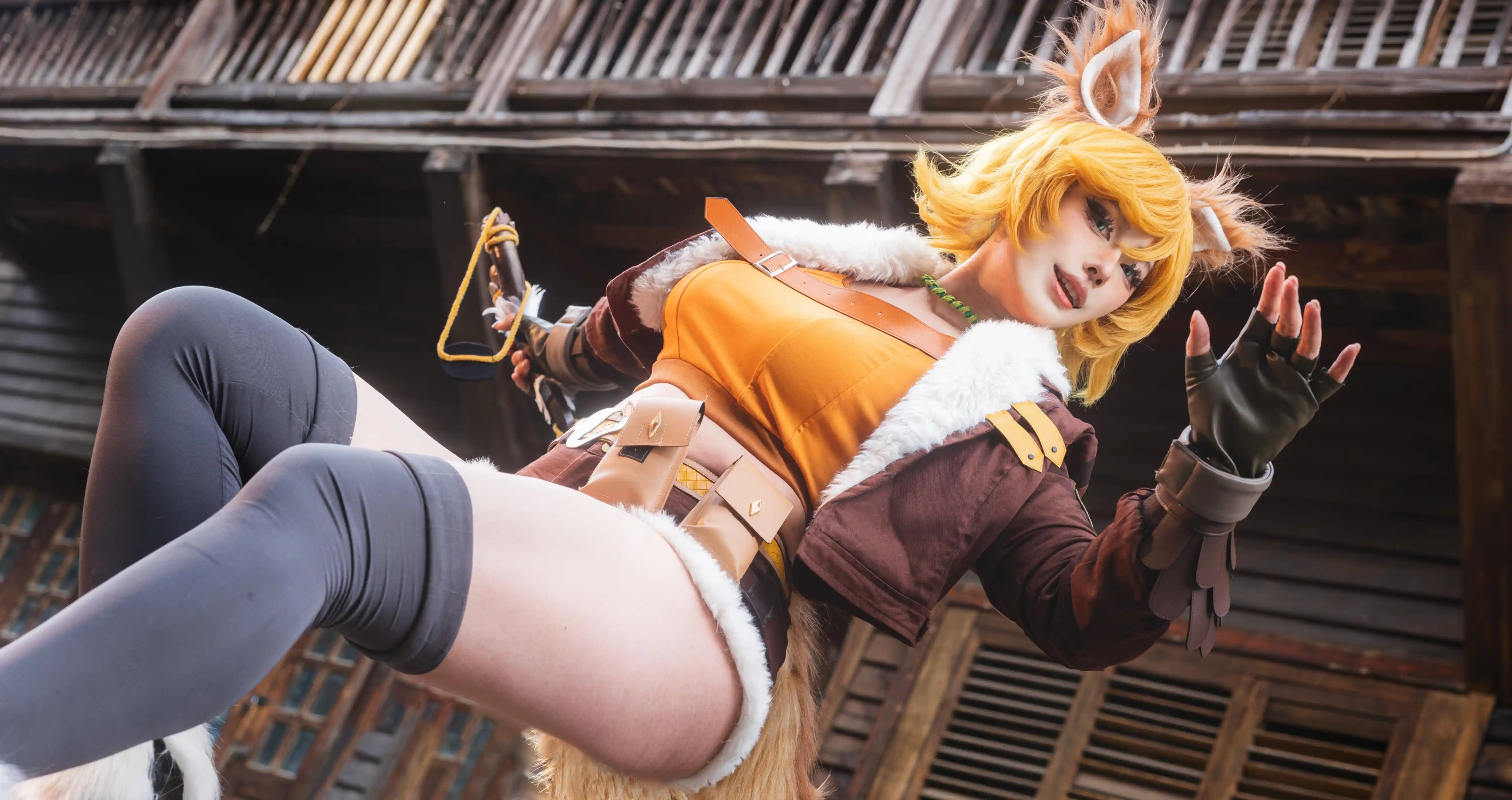 [COSplay]吃饱坚果，打倒对手!-二次元COS分享次元吧