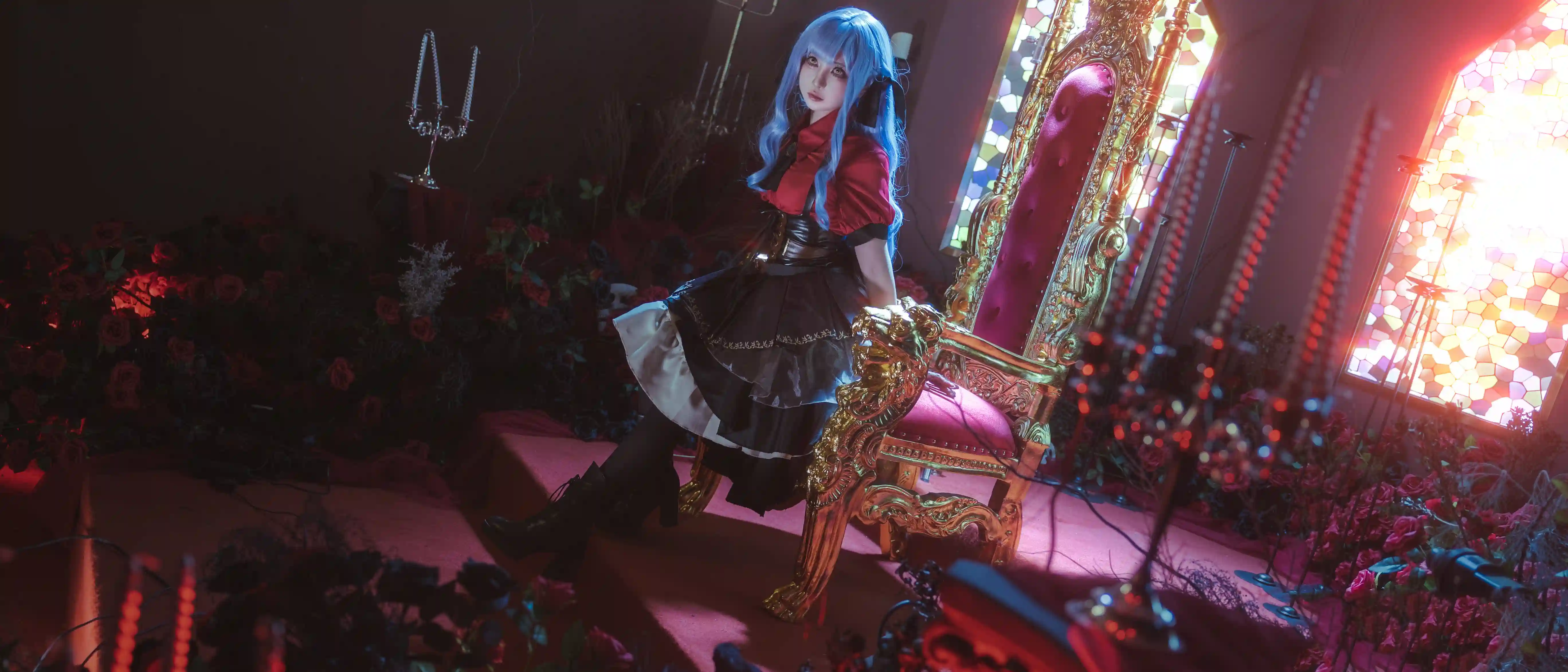 图片[4]-二次元COS分享[COSplay]被黑影吞噬的月亮重燃生机，可怜的人偶，再次被赋予了短暂的生命-二次元COS分享次元吧