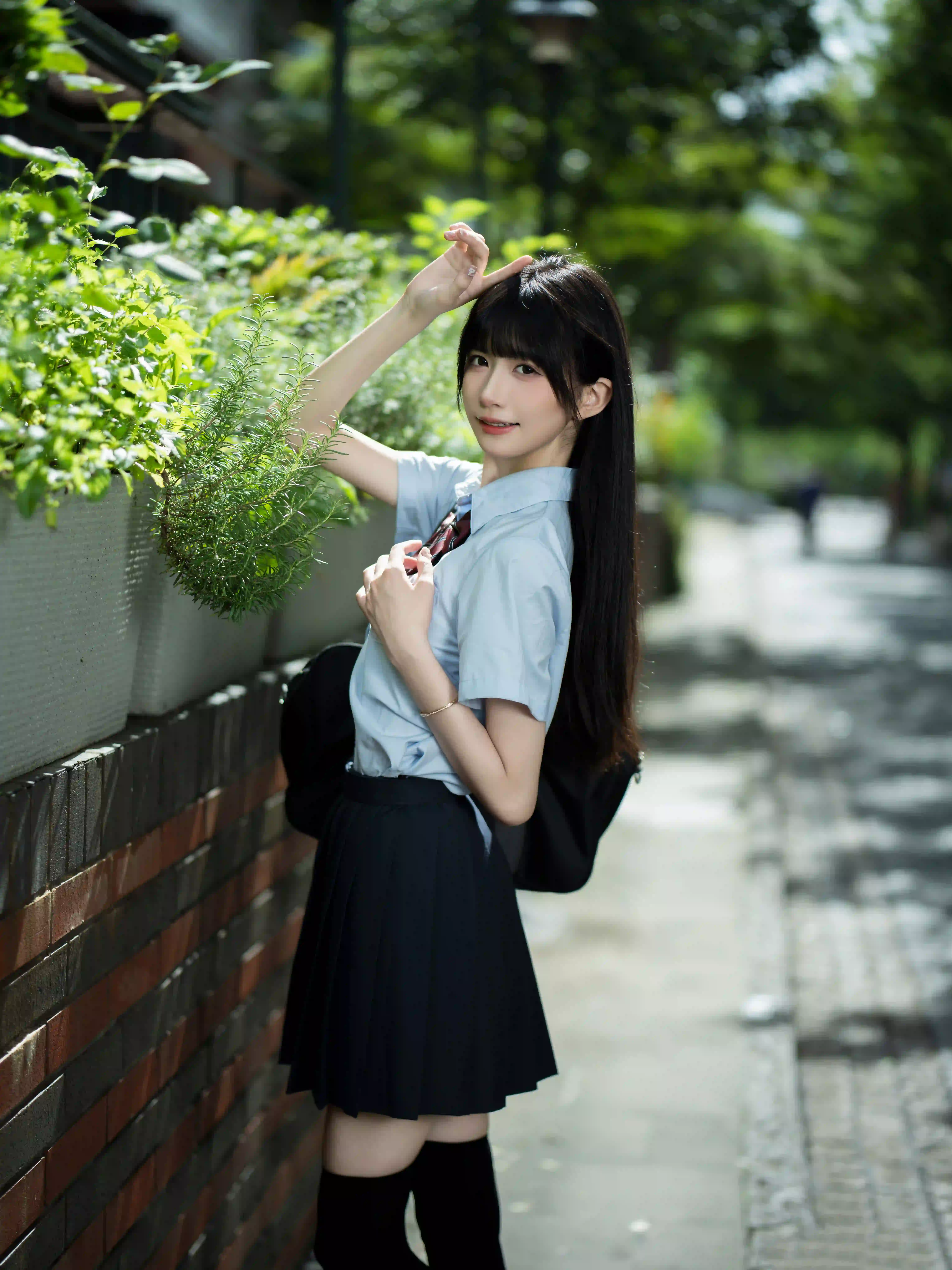 图片[16]-二次元COS分享[JK]校园小径-JK制服少女的元气邀约-二次元COS分享次元吧