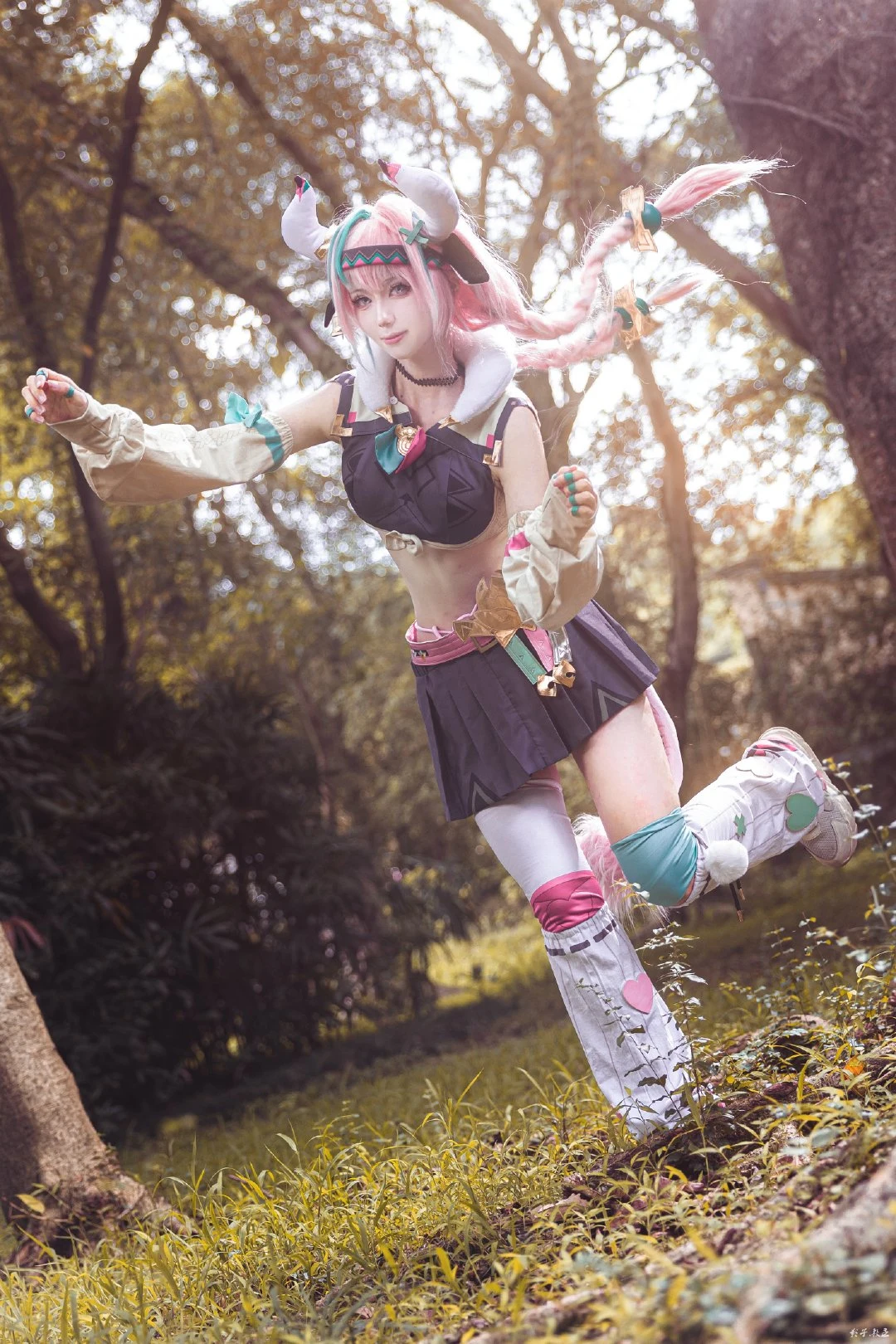 图片[8]-二次元COS分享[COSplay]力气这种东西，不经常用出来的话，就会从身体里逃走哦！…要不要和我一起练习？-二次元COS分享次元吧