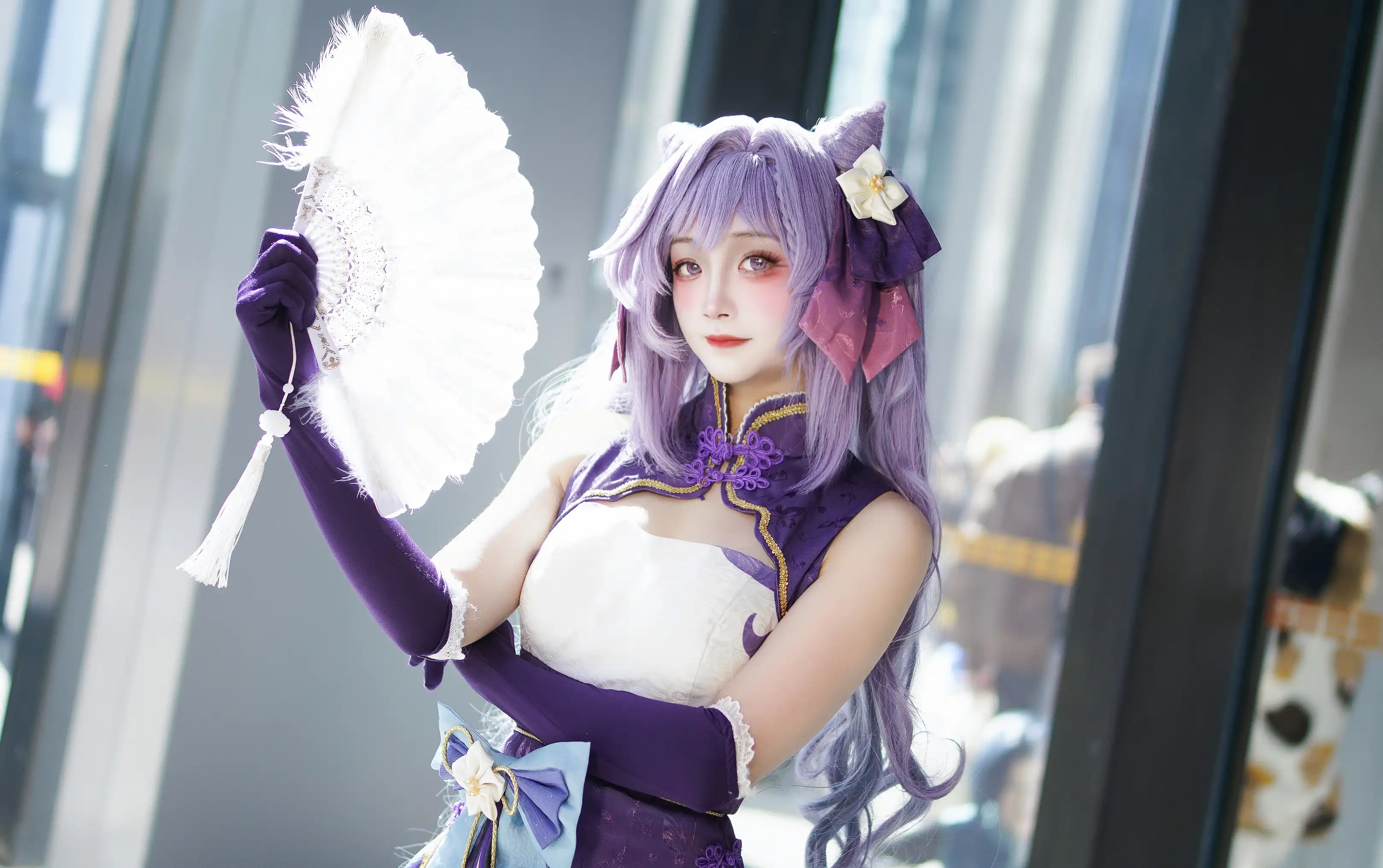 [COSplay]是 刻晴小姐～-二次元COS分享次元吧