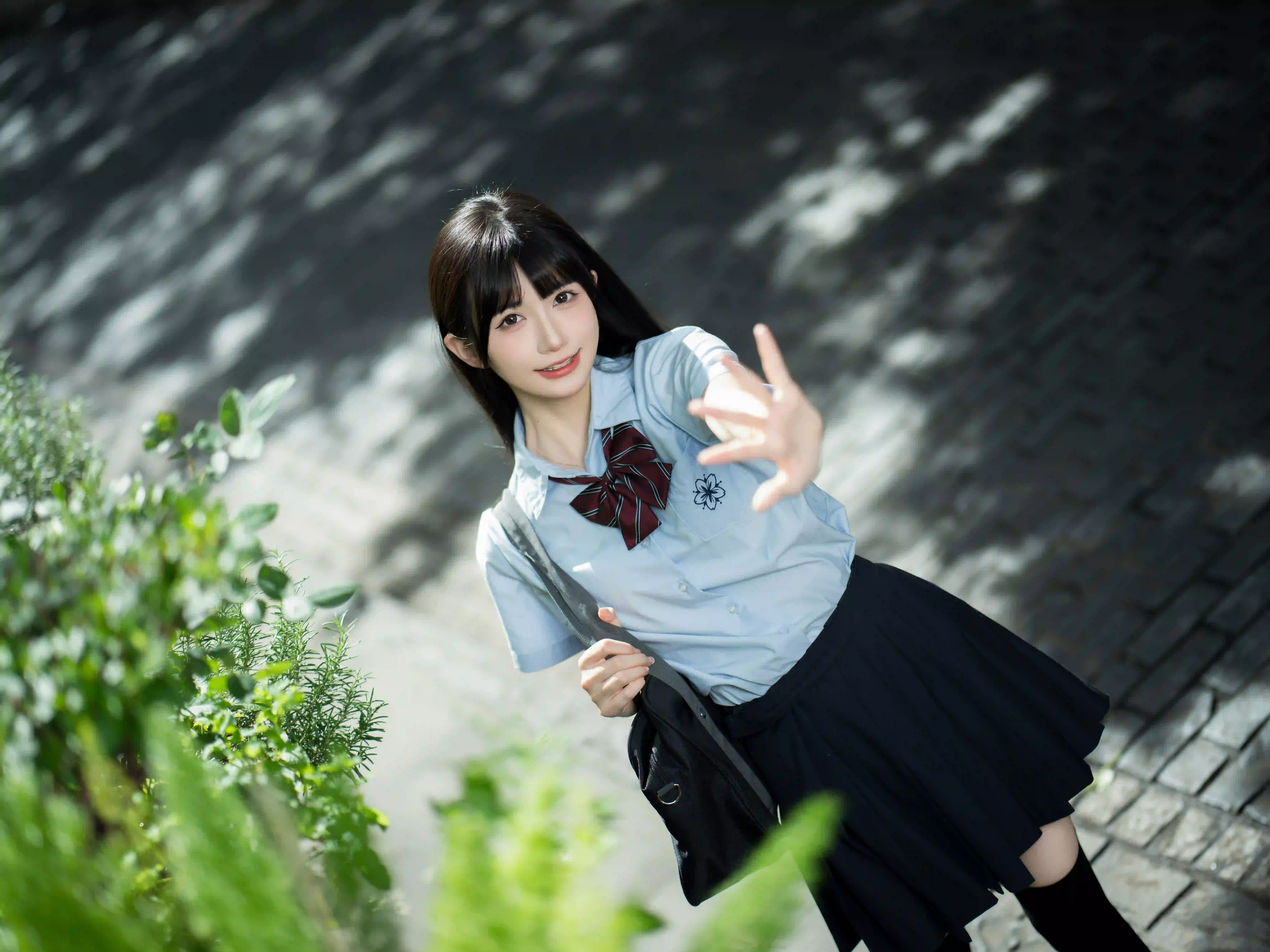 图片[13]-二次元COS分享[JK]校园小径-JK制服少女的元气邀约-二次元COS分享次元吧