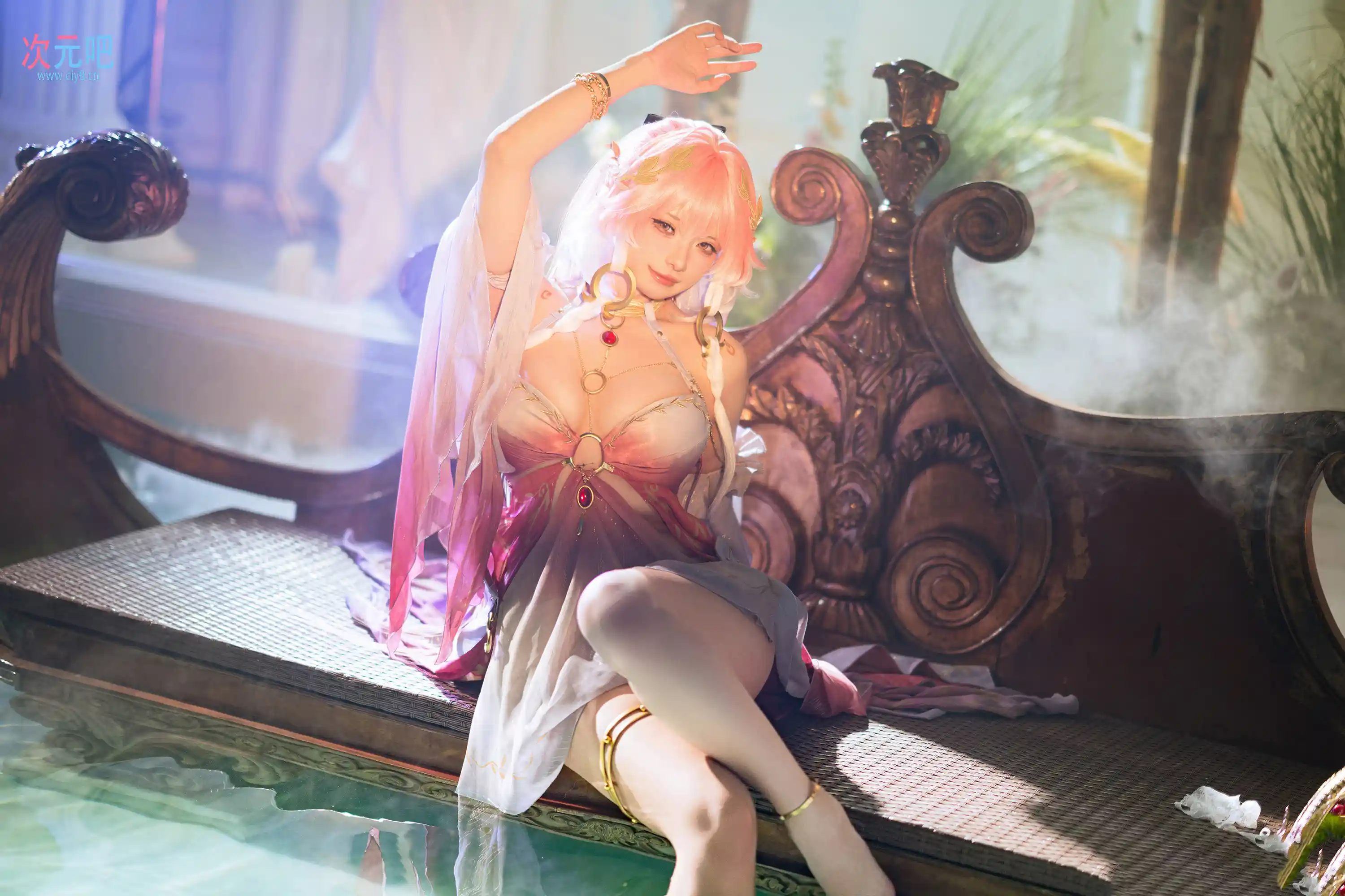 图片[4]-二次元COS分享[COSplay]要和长离一起泡温泉吗？-二次元COS分享次元吧