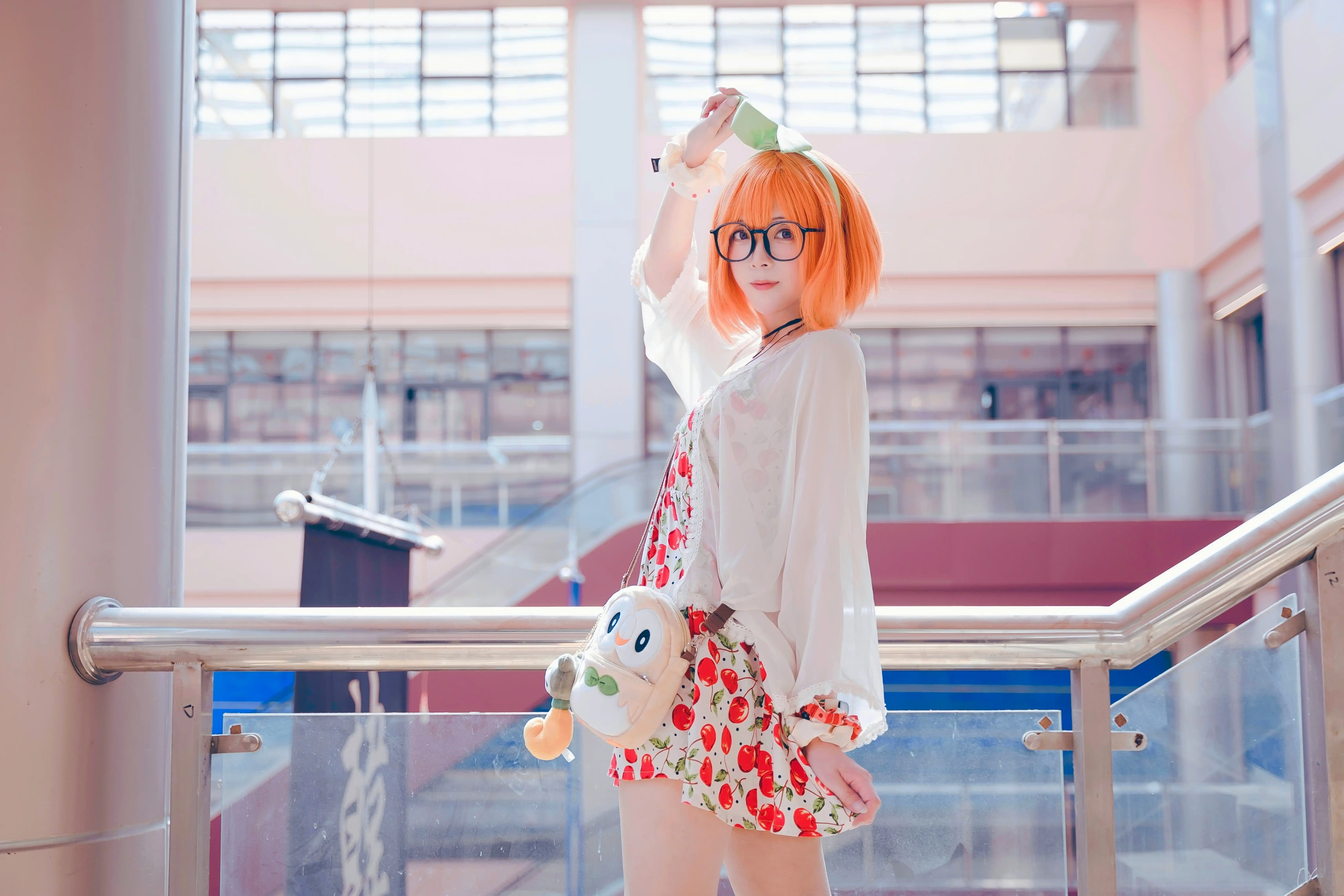 [COSplay]橘色心情🍊，中野四叶🍀-二次元COS分享次元吧