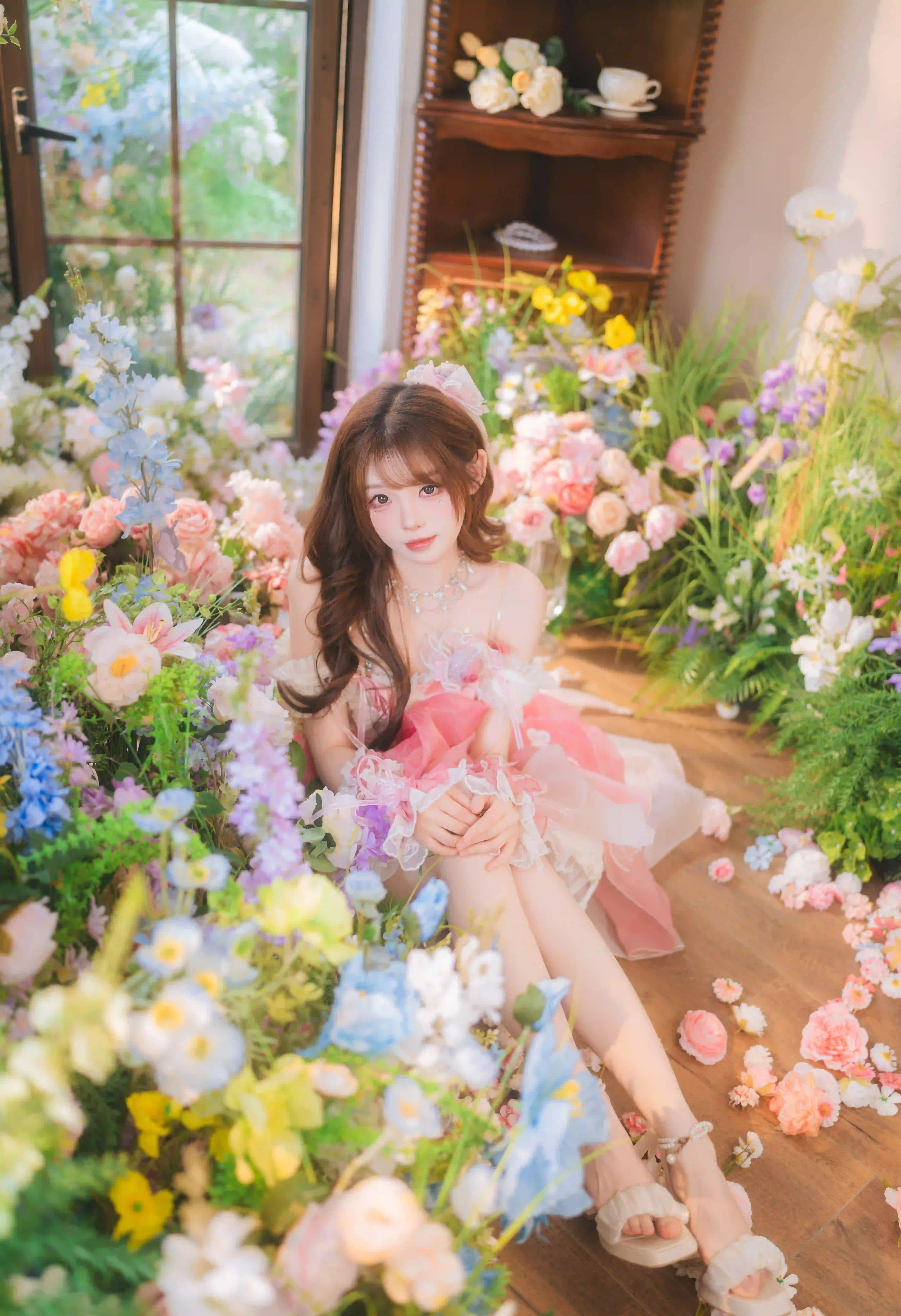 图片[10]-二次元COS分享花房绮梦-粉裙少女的下午茶时光-二次元COS分享次元吧
