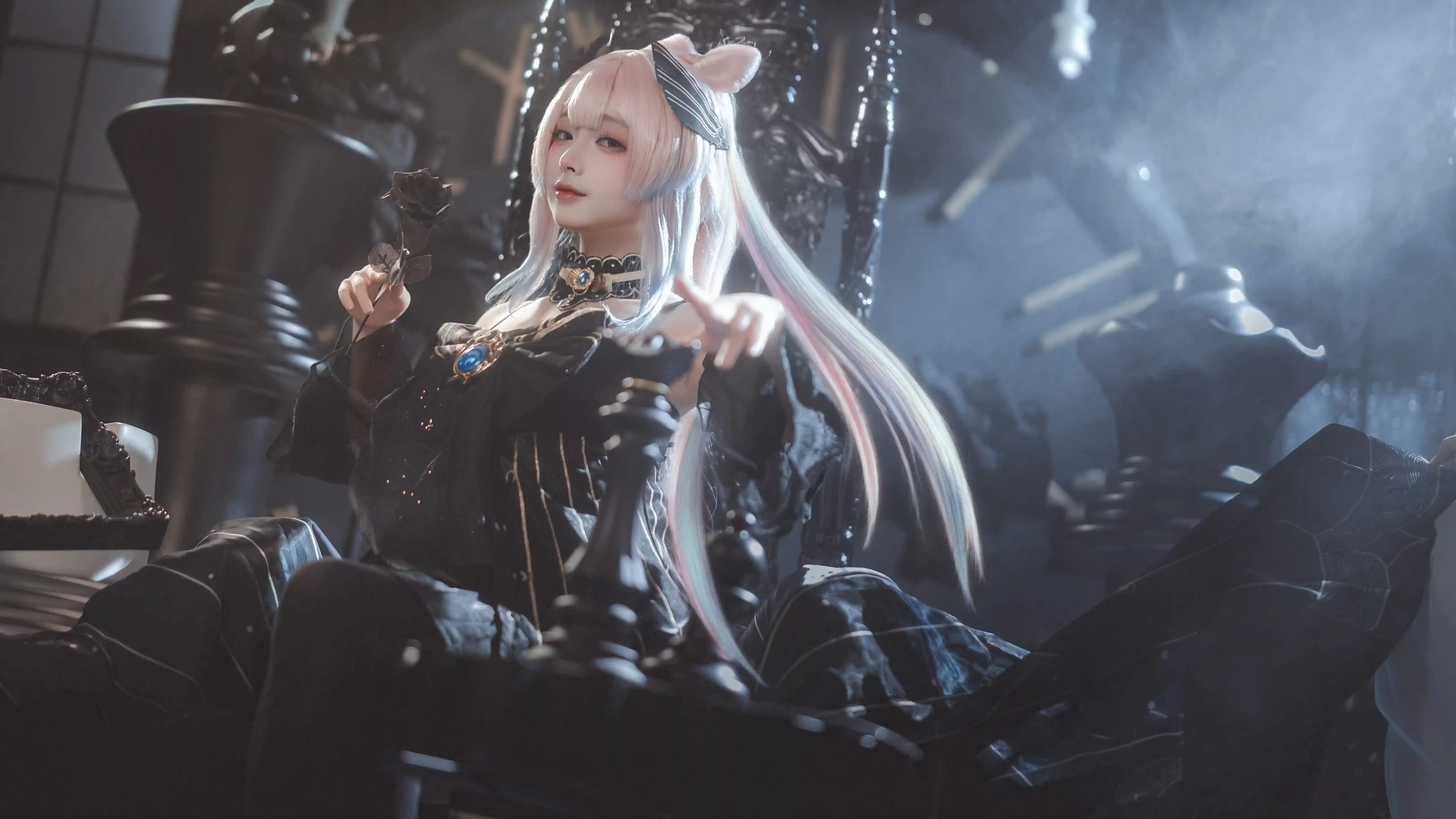 图片[1]-二次元COS分享[COSplay]旅行者，和我一起坠入失落深渊…-二次元COS分享次元吧