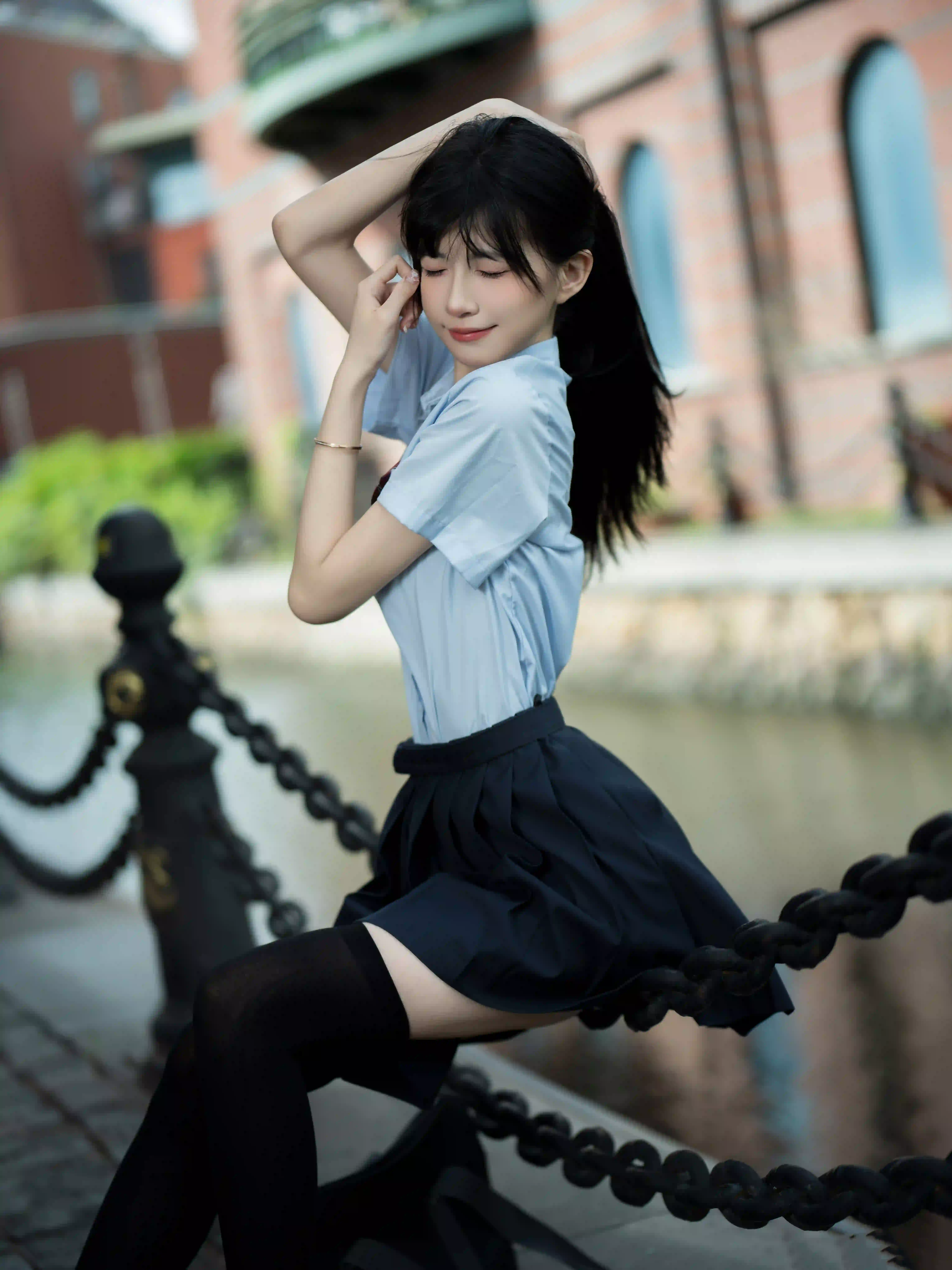 图片[17]-二次元COS分享[JK]校园小径-JK制服少女的元气邀约-二次元COS分享次元吧