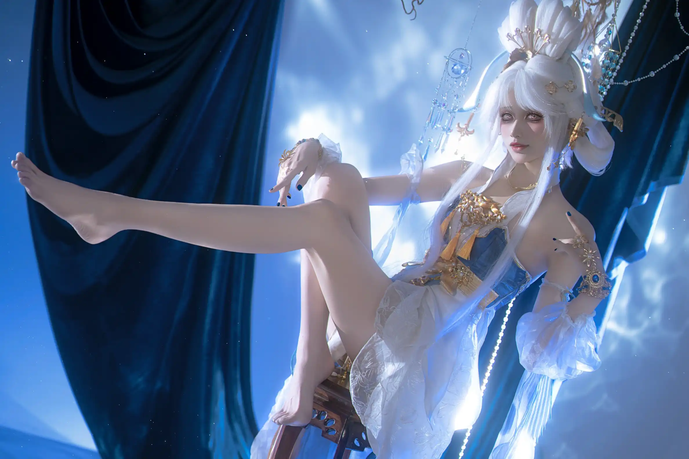 [COSplay]几曾倾盏期明月？独怜星子坠阶前-二次元COS分享次元吧