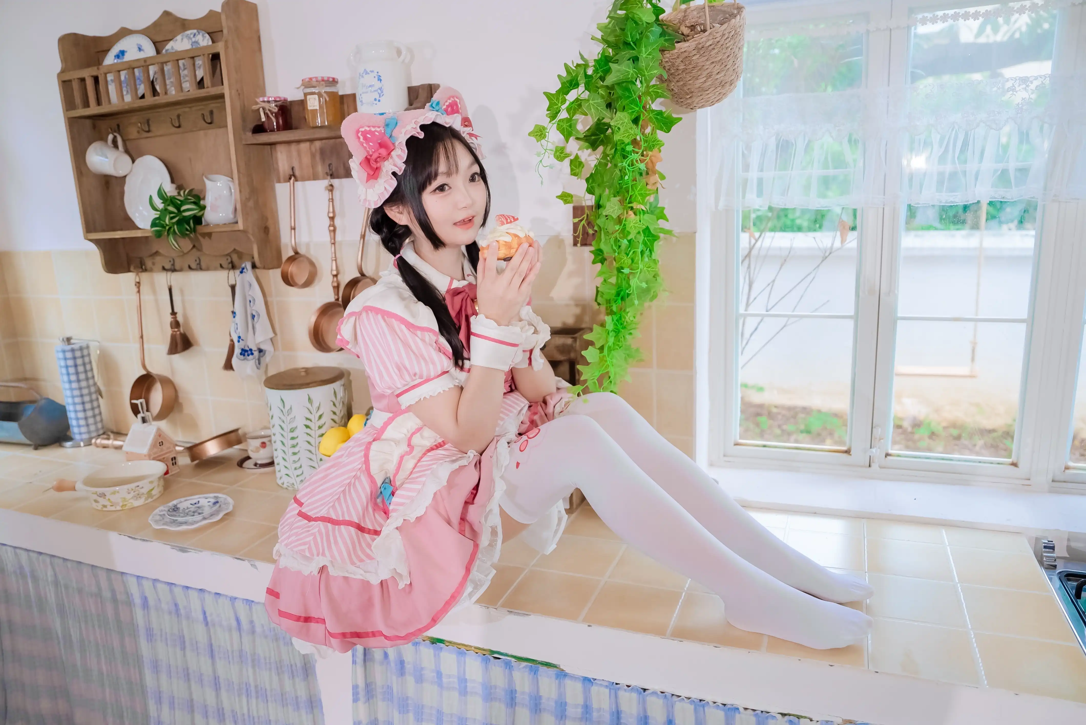 图片[3]-二次元COS分享[COSplay]厨房甜梦-猫耳少女的美味时光-二次元COS分享次元吧