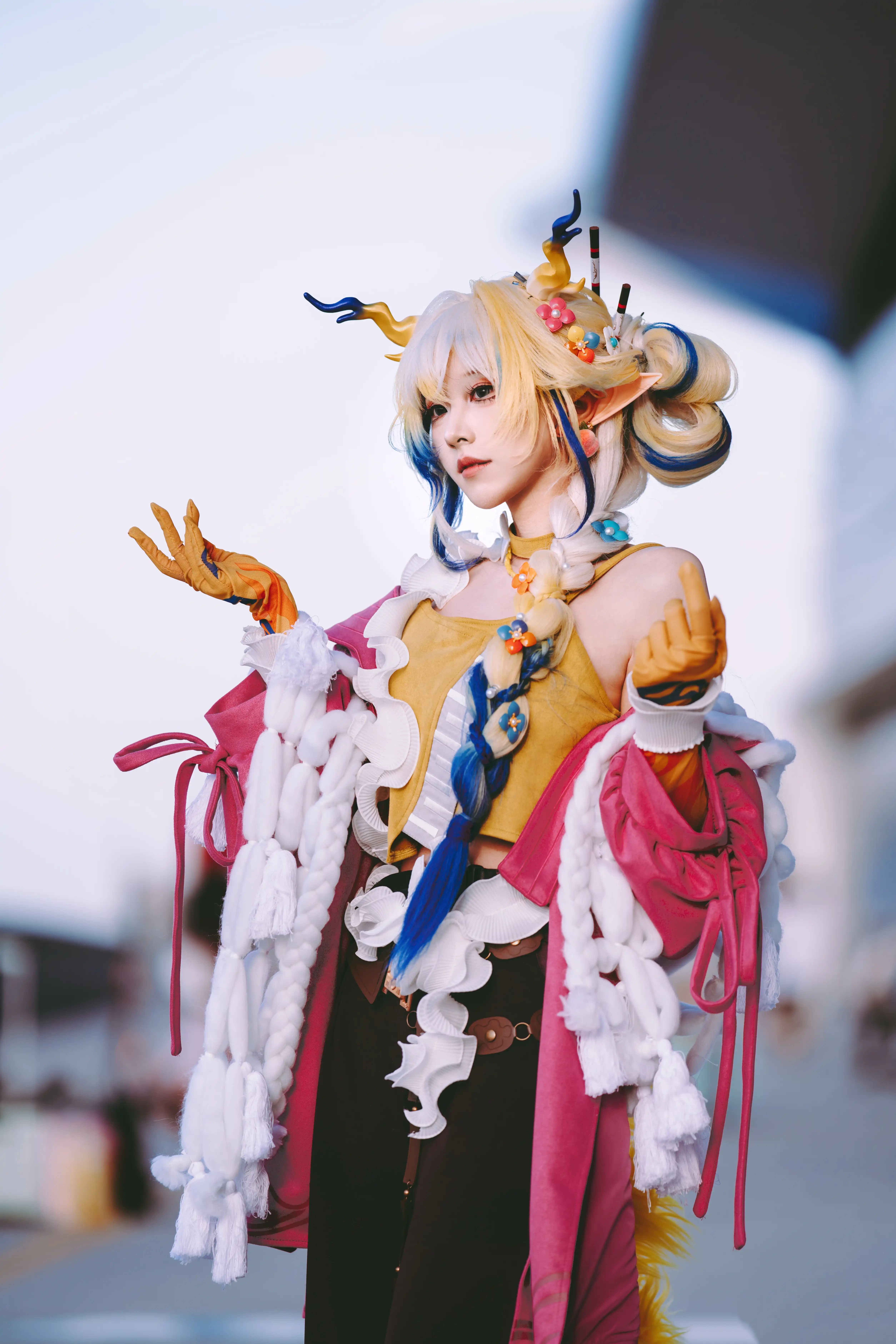 图片[3]-二次元COS分享[COSplay]春日游，杏花吹满头-二次元COS分享次元吧