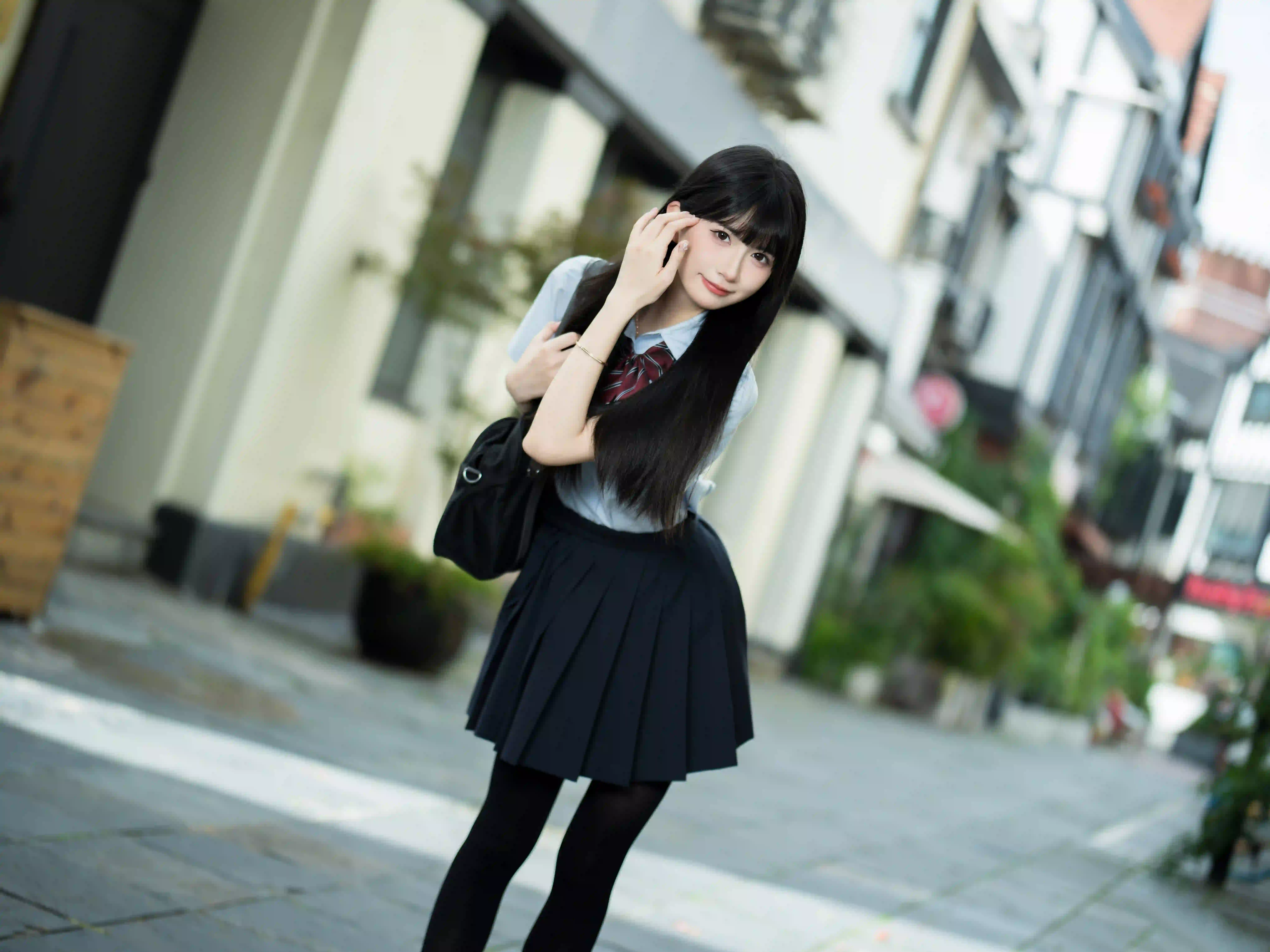 图片[7]-二次元COS分享[JK]校园小径-JK制服少女的元气邀约-二次元COS分享次元吧